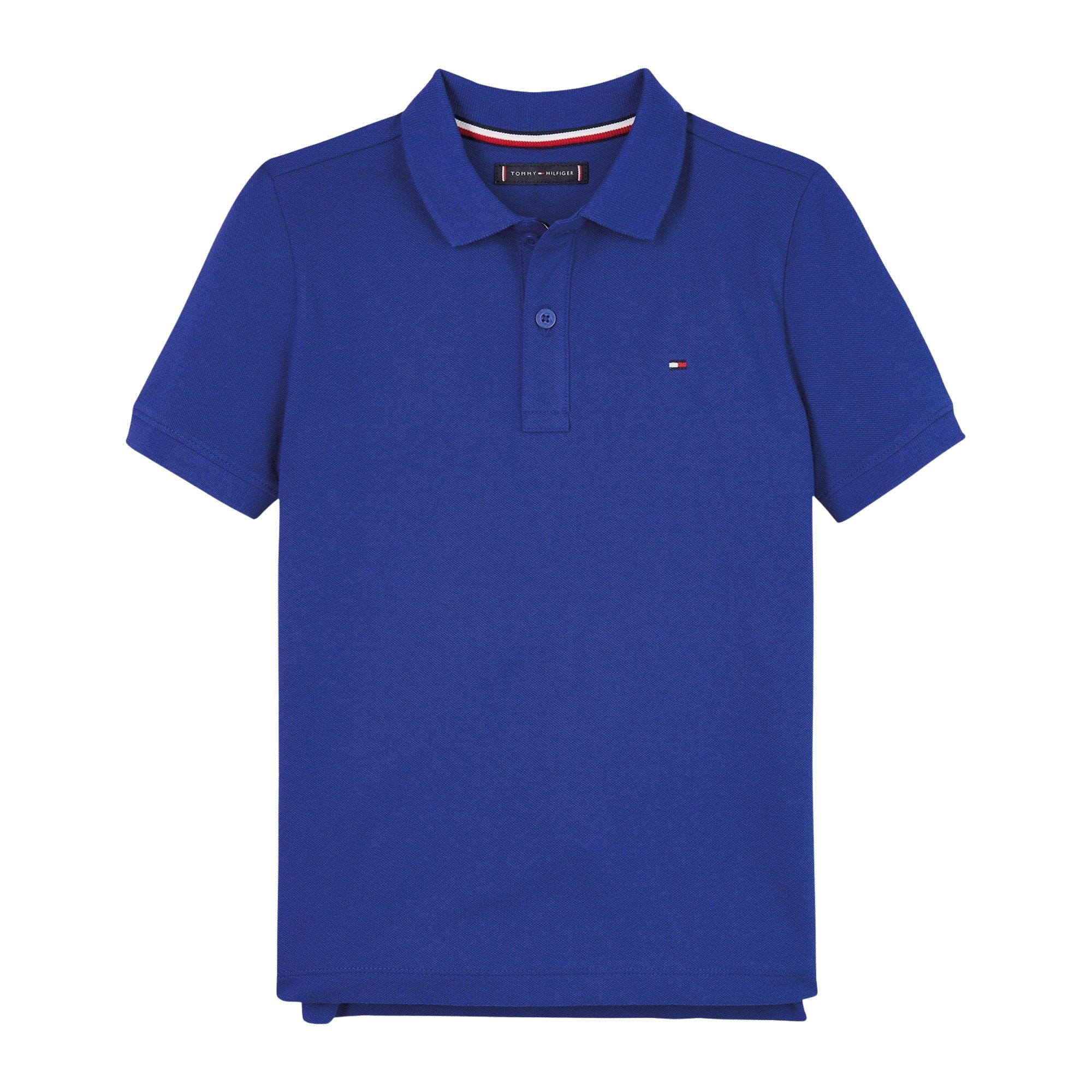 Tommy Hilfiger Contrast Flag Polo Junior