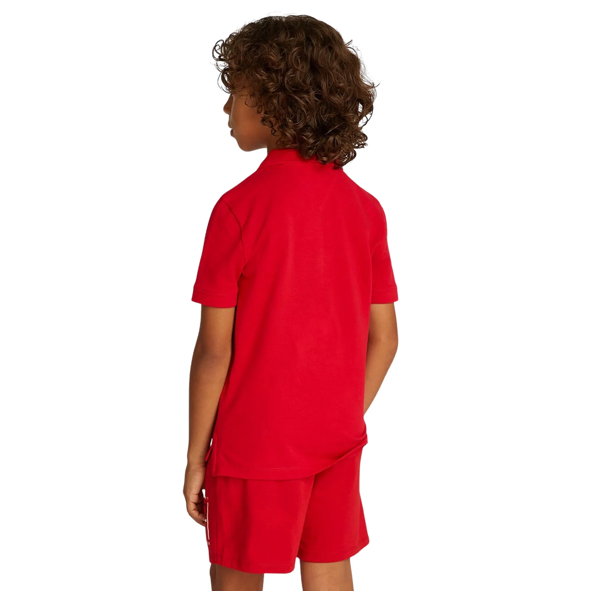 Tommy Hilfiger Contrast Flag Polo Junior