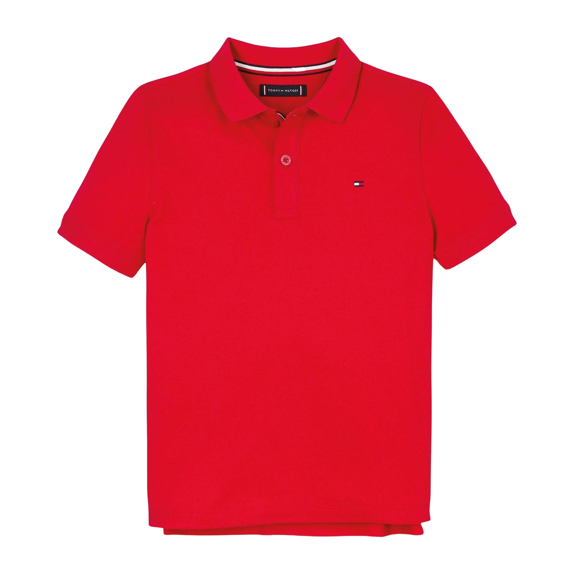 Tommy Hilfiger Contrast Flag Polo Junior