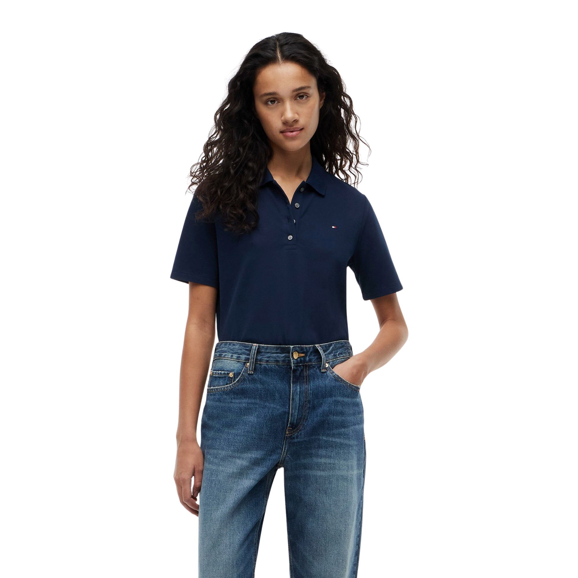 Polo T-shirt Tommy Hilfiger 1985 Regular Femmes
