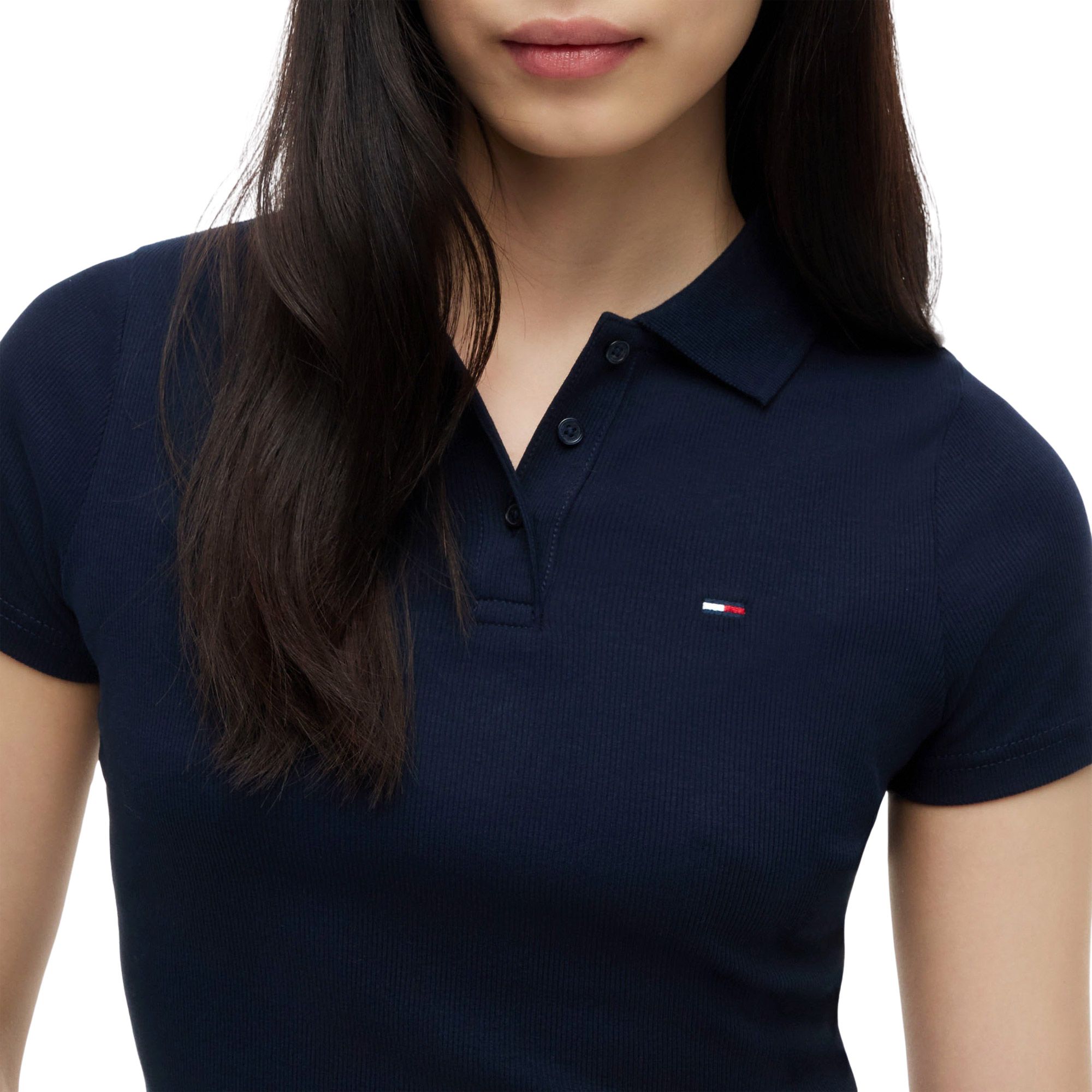 Tommy Hilfiger Slim Rib Polo Women