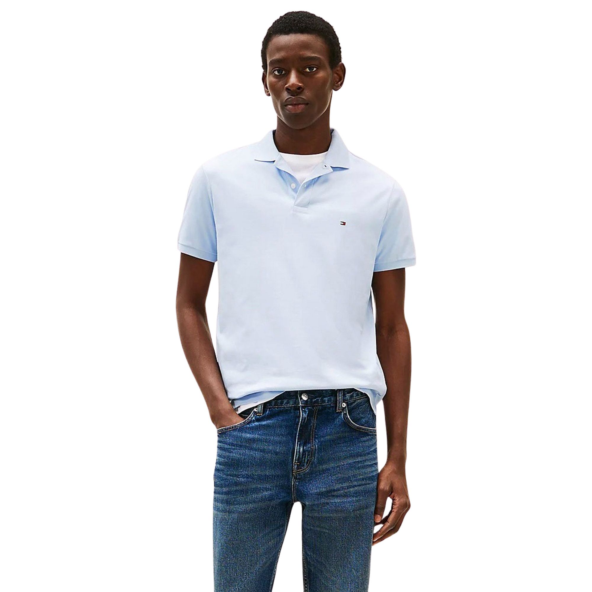 Tommy Hilfiger Liquid Cotton Regular Polo Heren