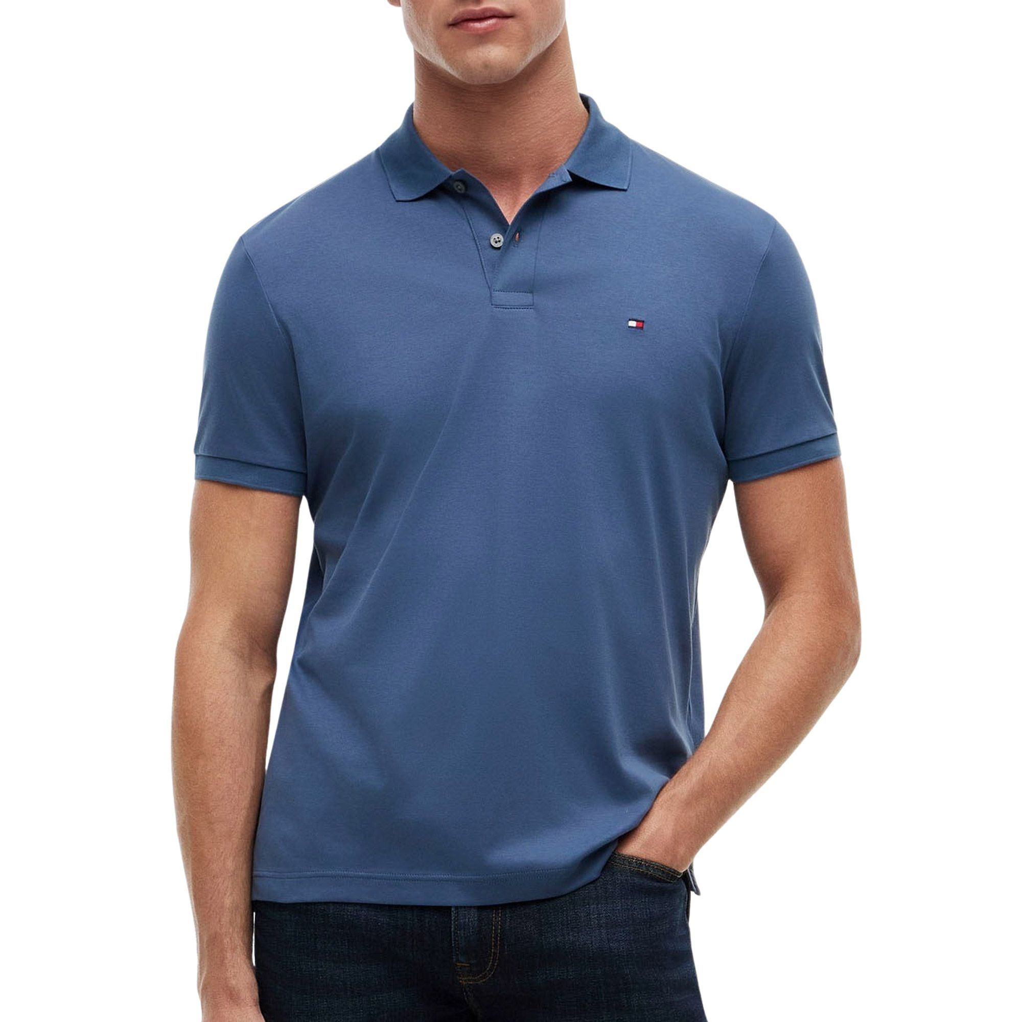 Tommy Hilfiger Liquid Cotton Regular Polo Heren