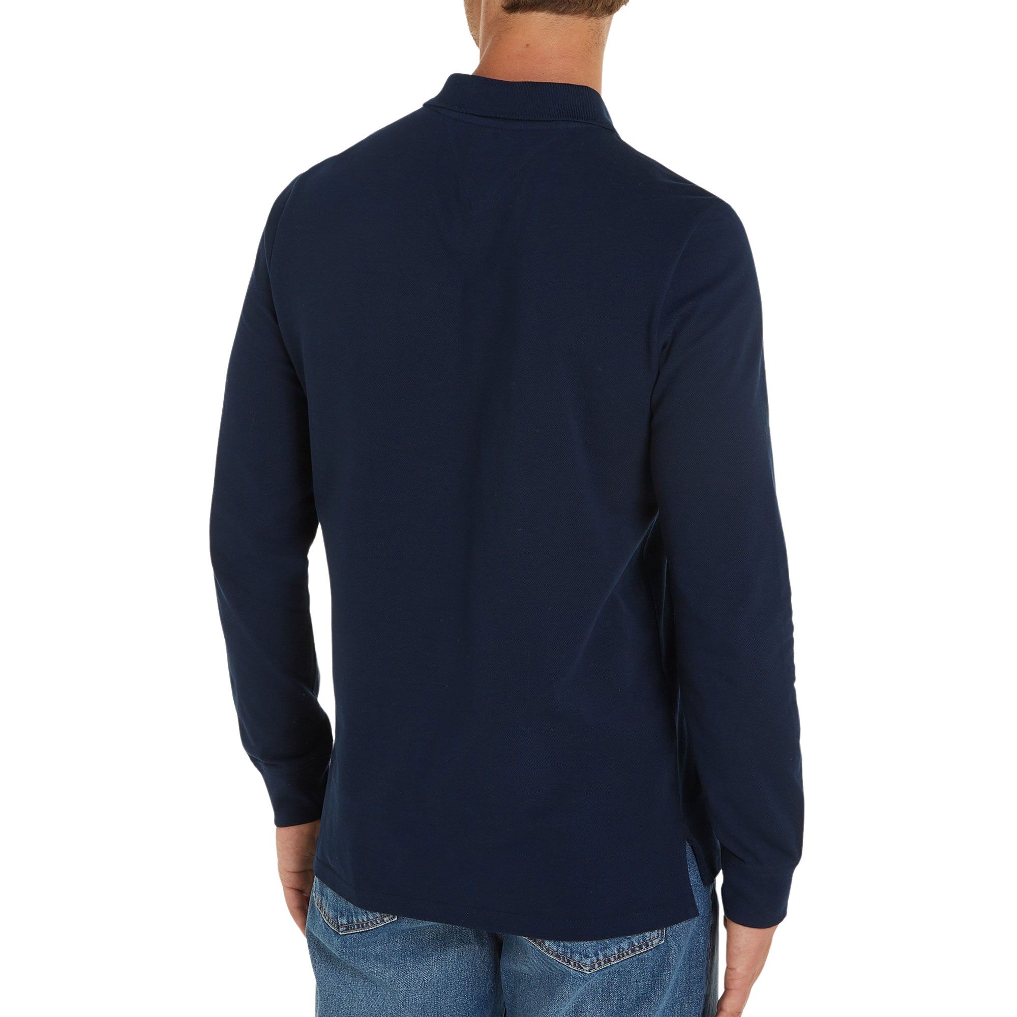 Tommy Hilfiger Slim Placket Longsleeve Polo Heren