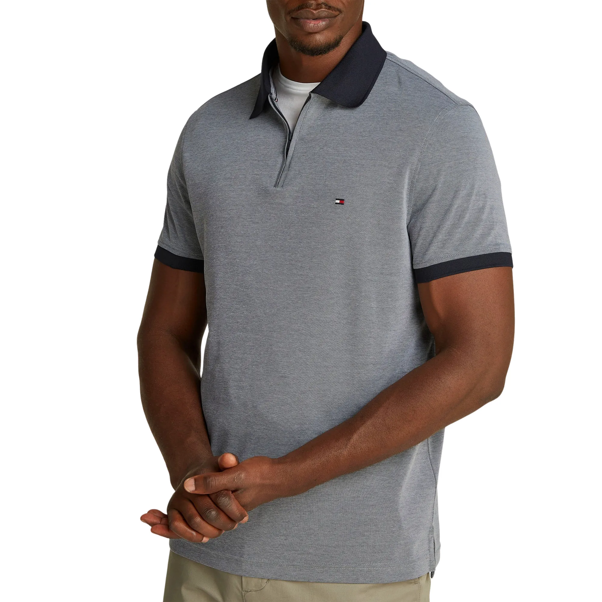 Tommy Hilfiger Performance Quarter Zip Polo Heren