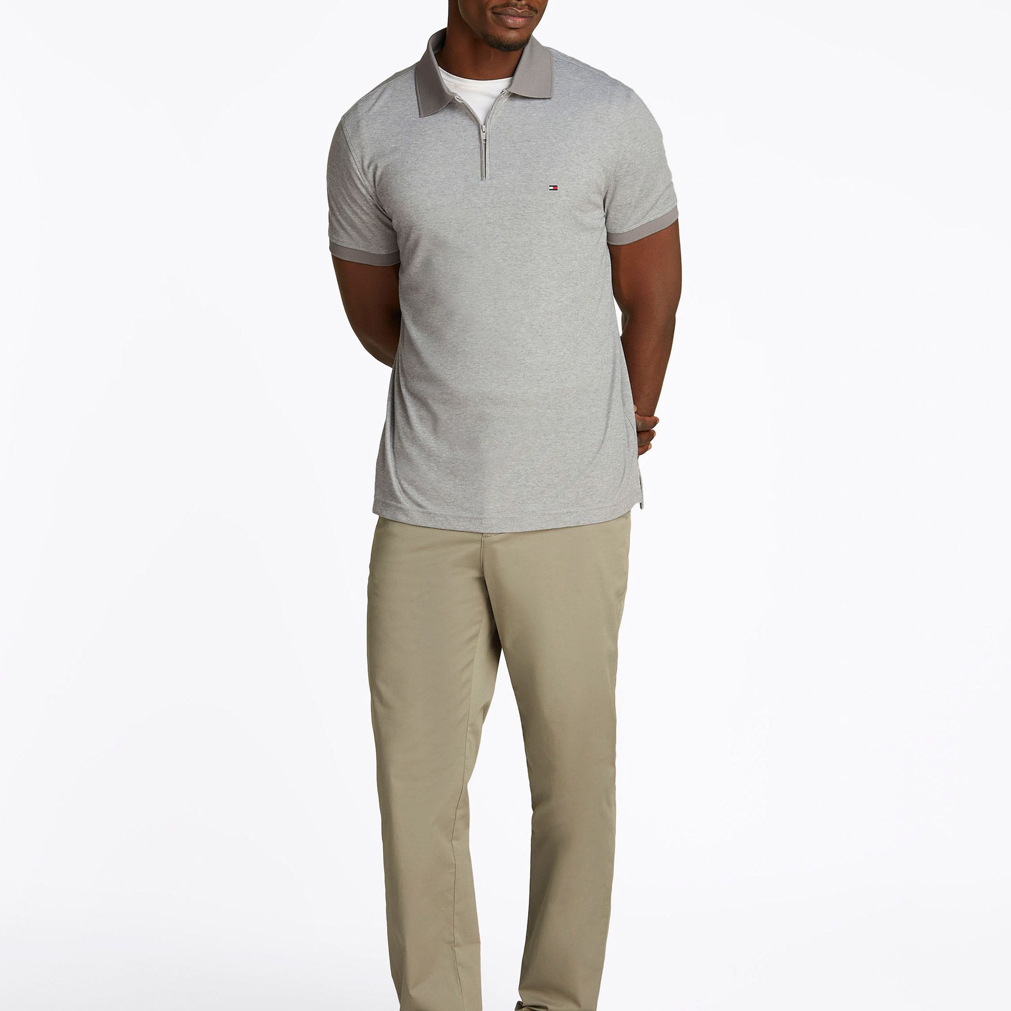 Tommy Hilfiger Performance Quarter Zip Polo Heren