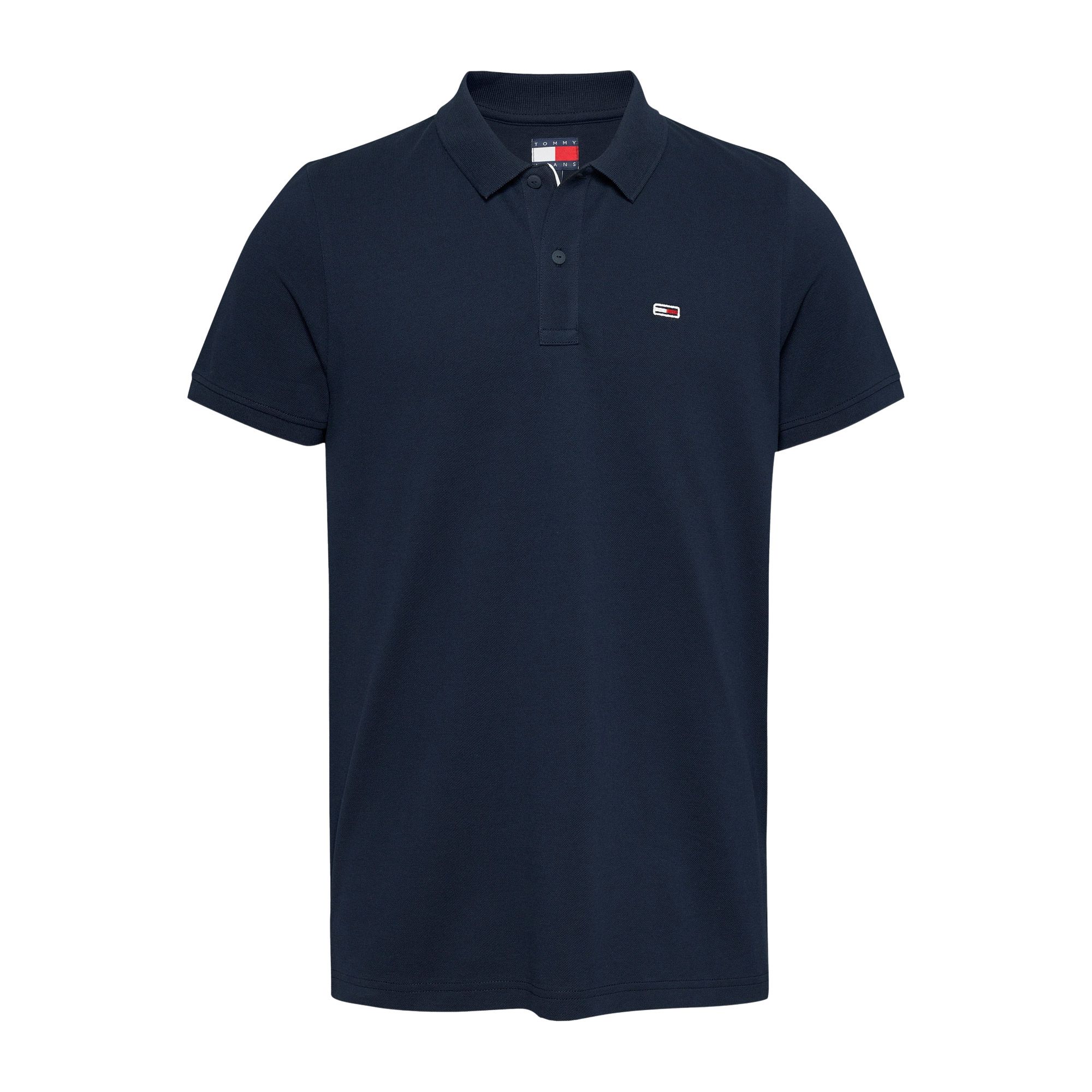 Tommy Hilfiger Slim Placket Flag Polo Heren