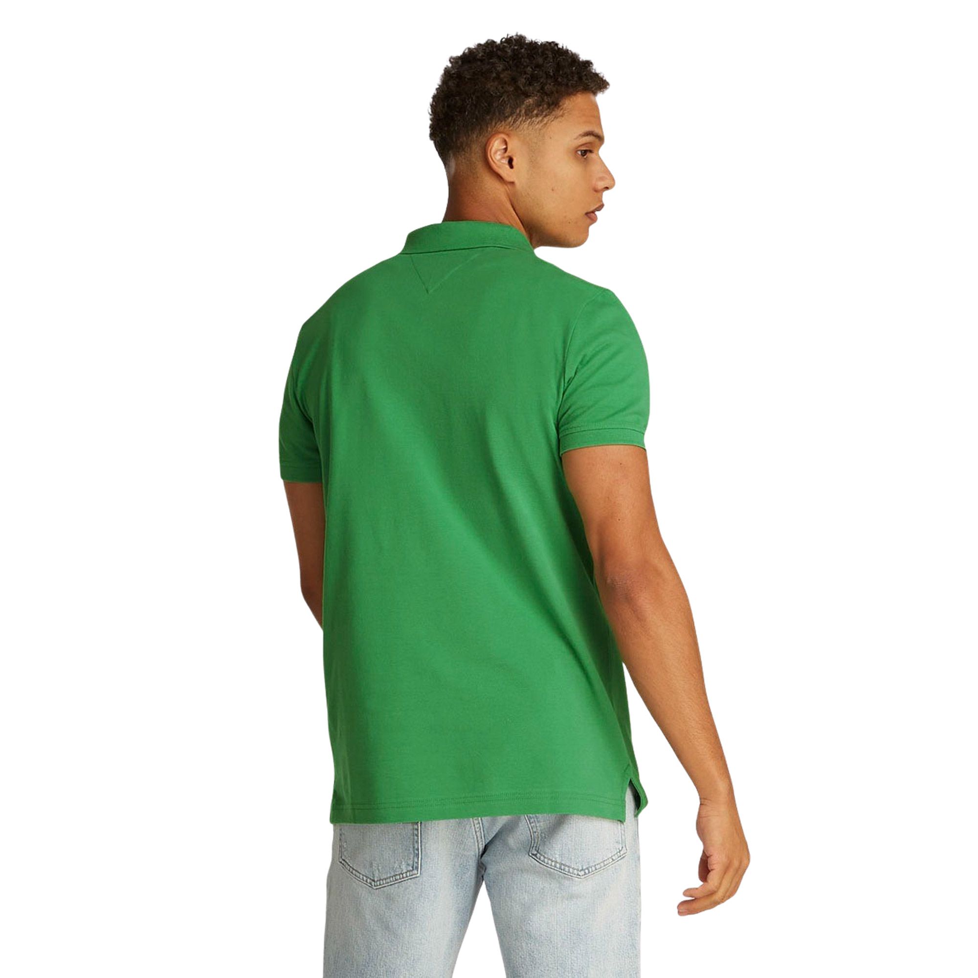 Tommy Hilfiger Slim Placket Flag Polo Heren