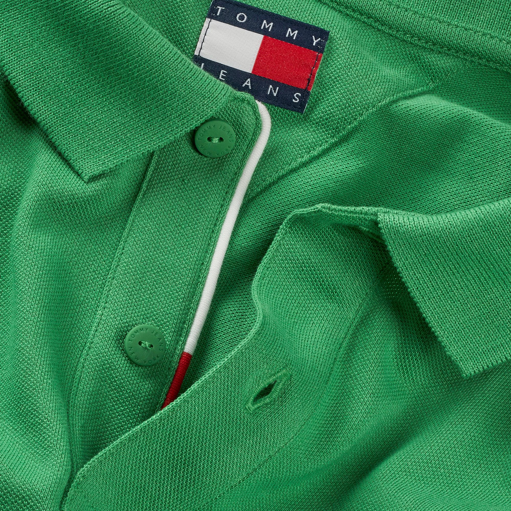 Tommy Hilfiger Slim Placket Flag Polo Heren