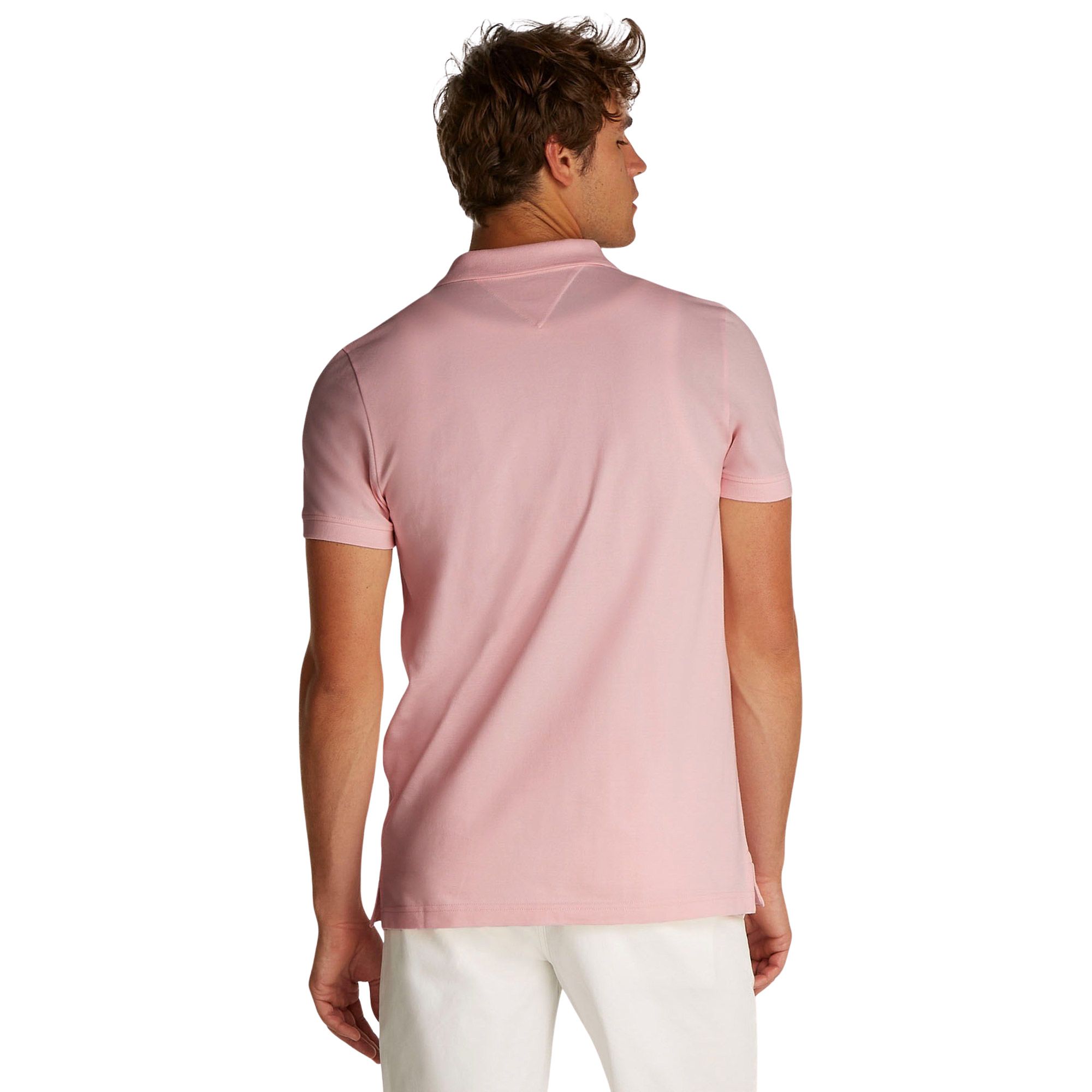 Tommy Hilfiger Slim Placket Flag Polo Heren