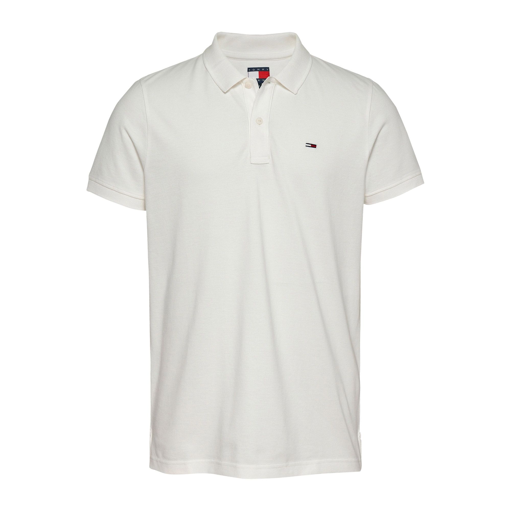 Tommy Hilfiger Slim Placket Flag Polo Heren