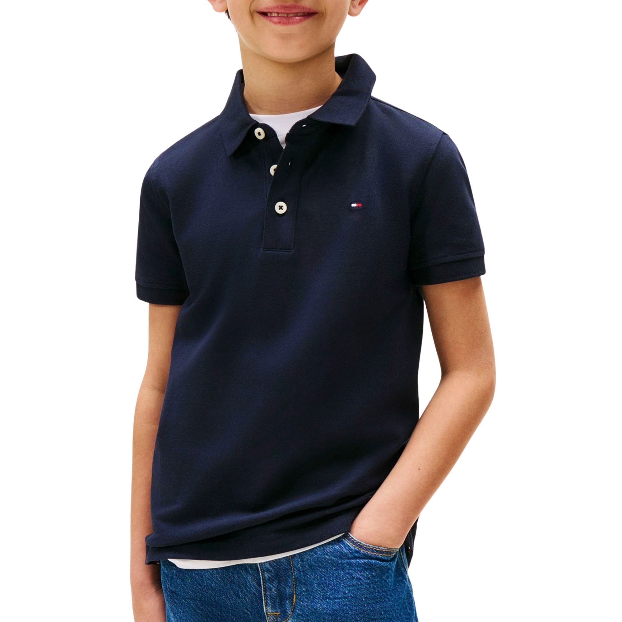 Tommy Hilfiger S/S Polo Jongens