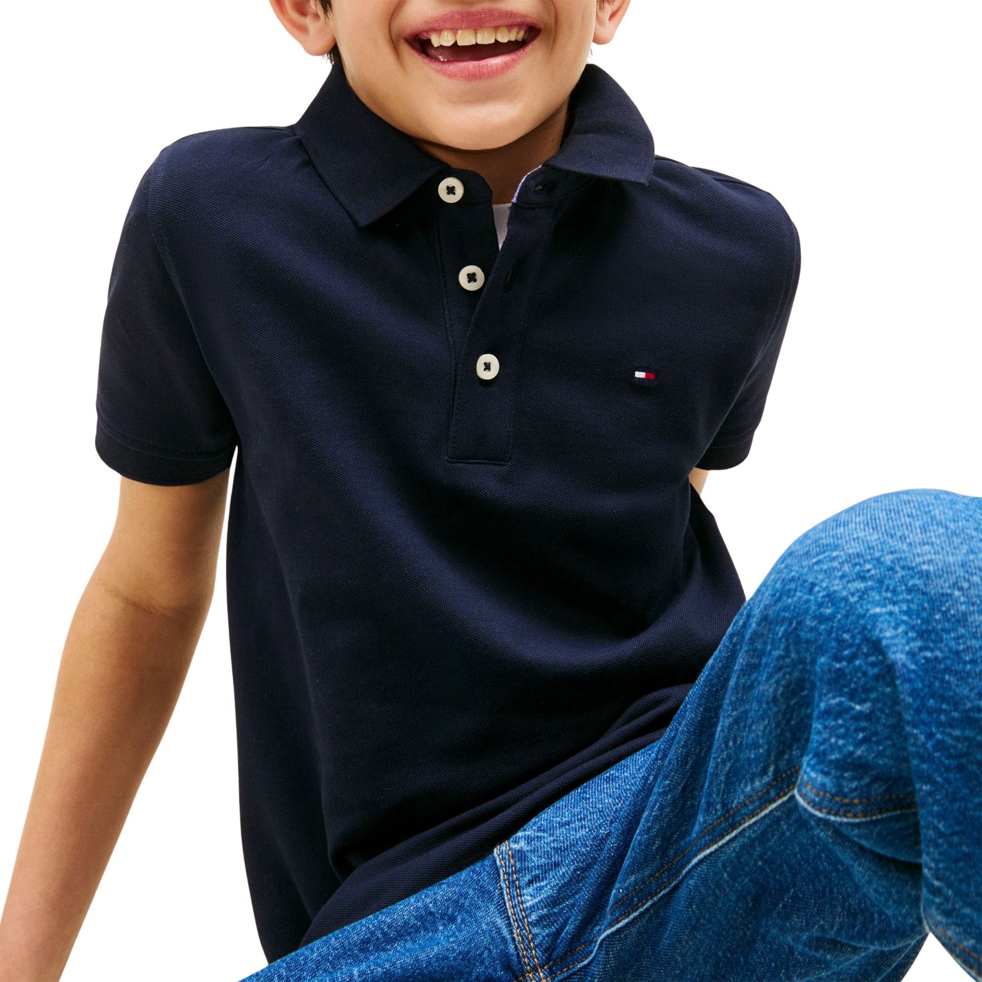 Tommy Hilfiger S/S Polo Jongens
