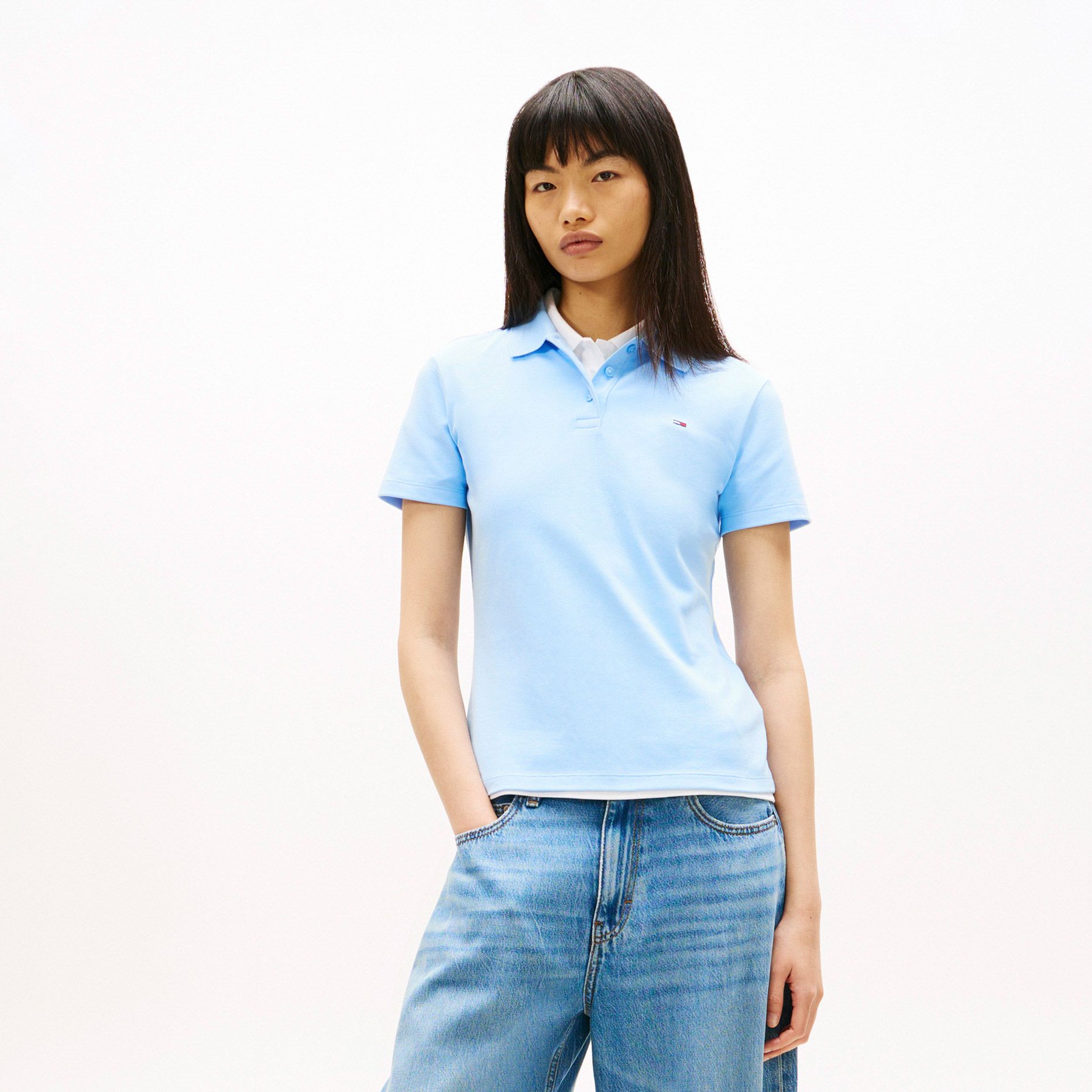 Tommy Hilfiger Slim Essential Polo Dames