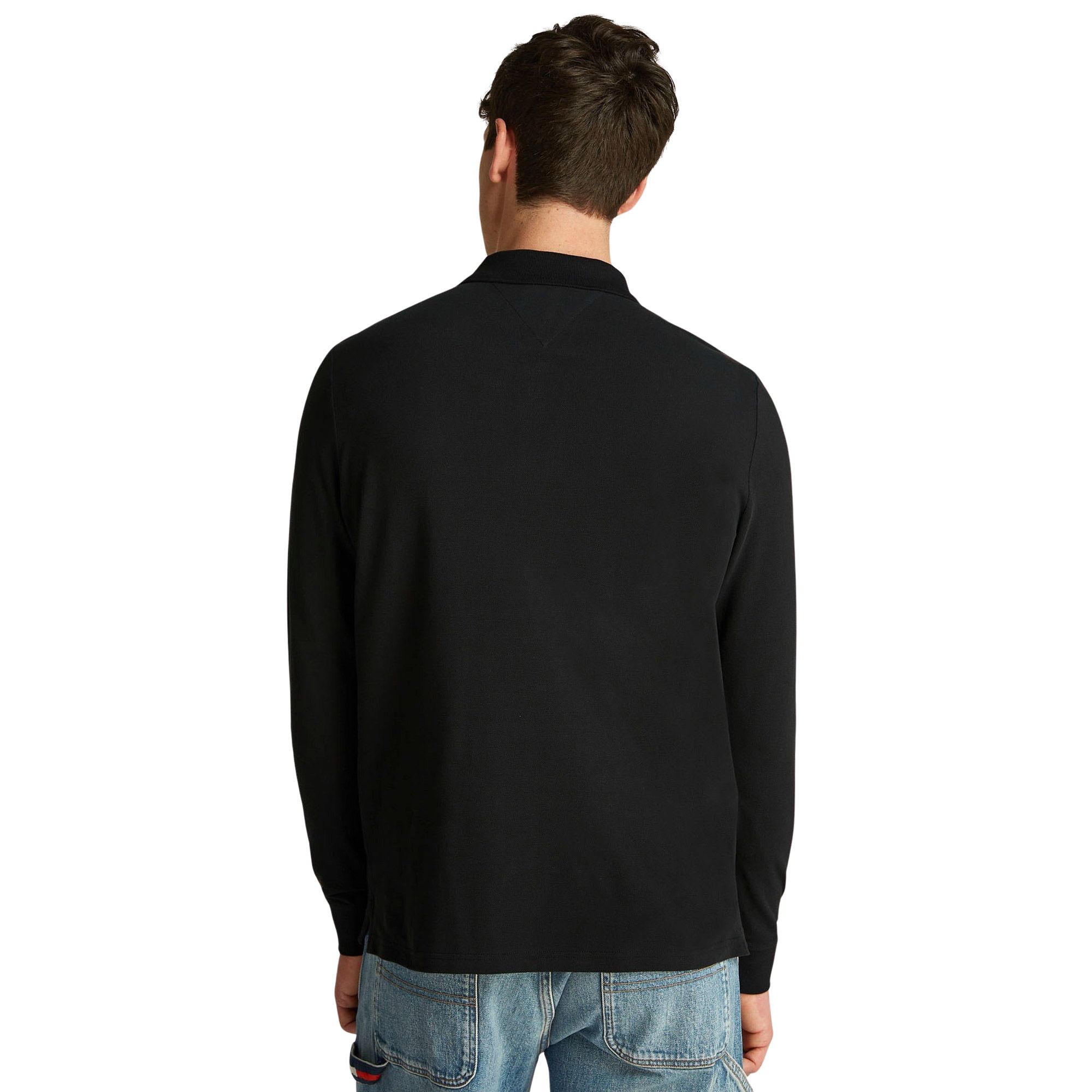 Tommy Hilfiger Slim Placket Longsleeve Polo Heren