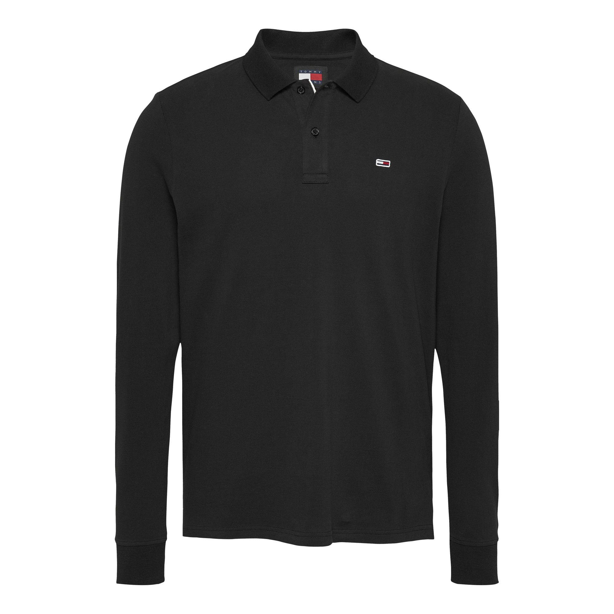 Tommy Hilfiger Slim Placket Longsleeve Polo Heren