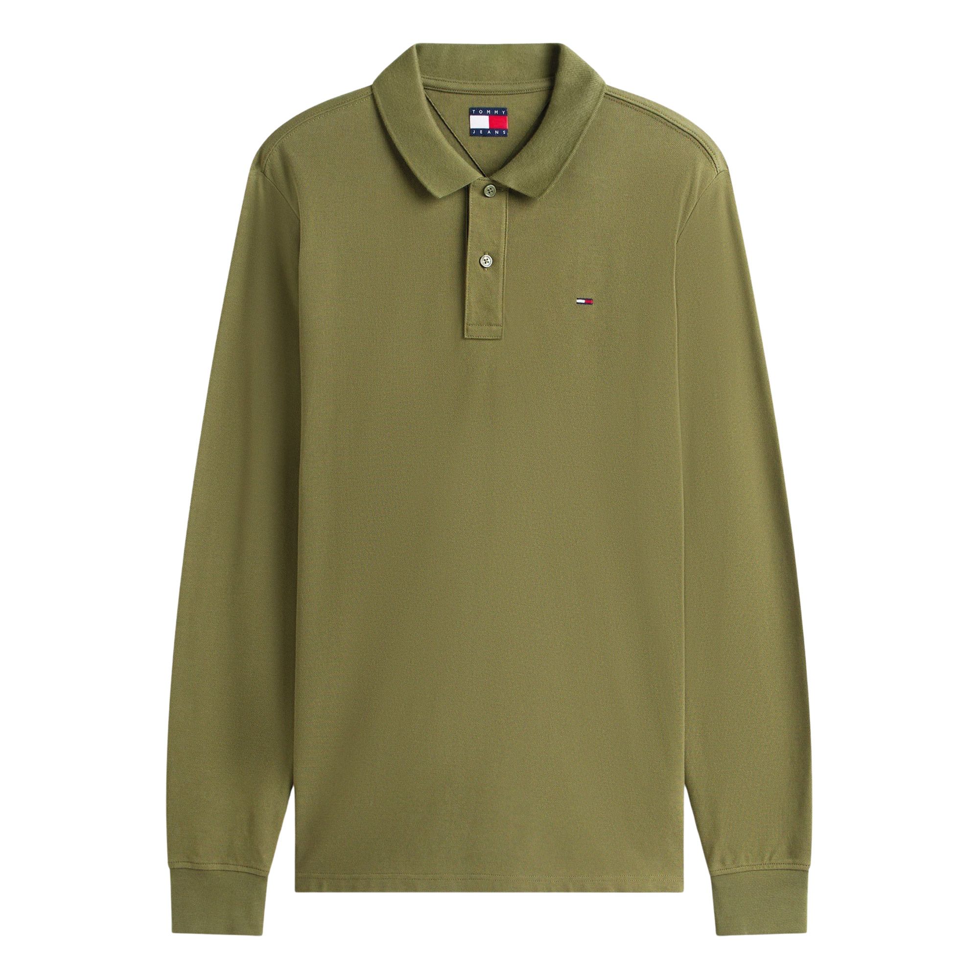 Tommy Hilfiger Slim Placket Longsleeve Polo Heren