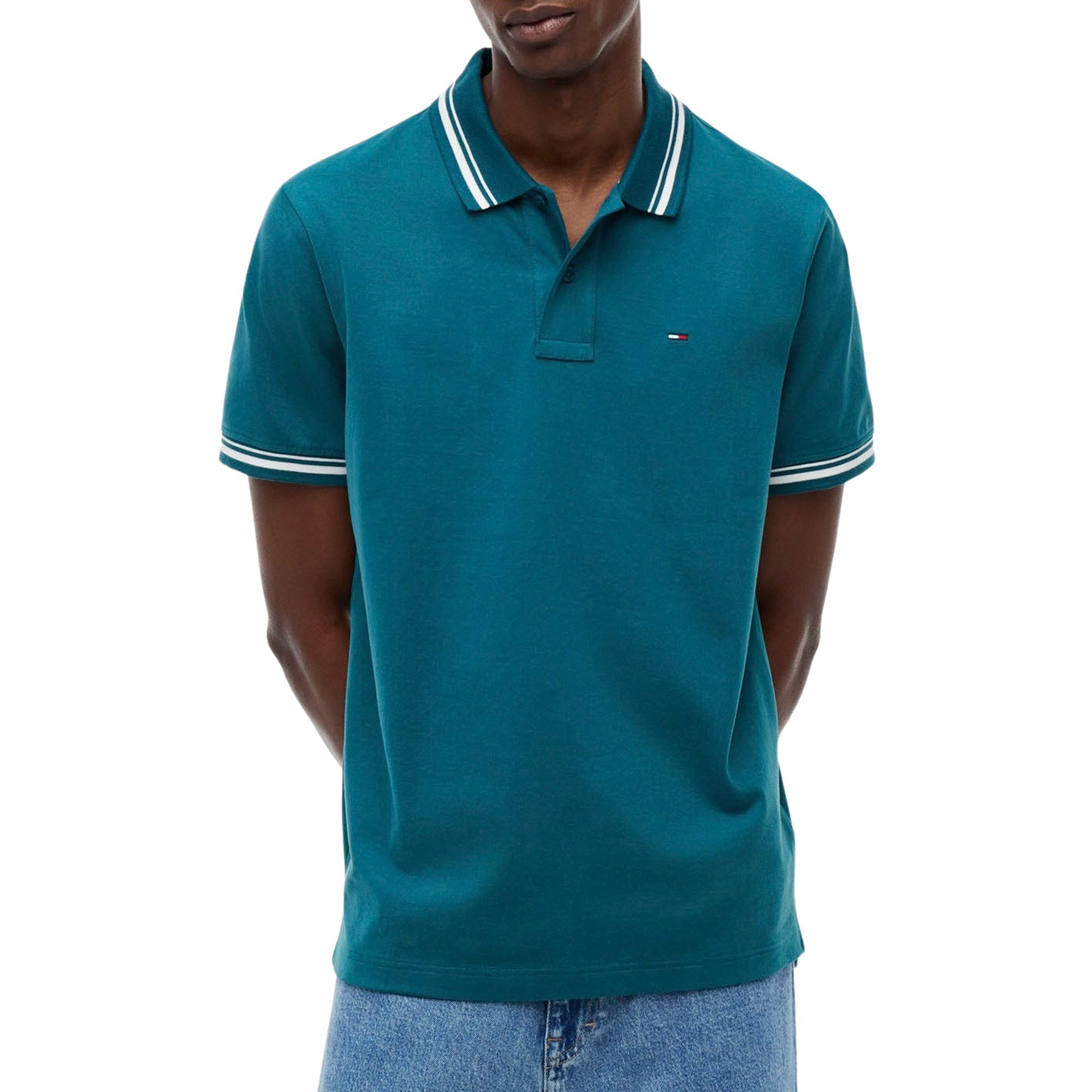 Tommy Hilfiger Regular Tipped Polo Heren