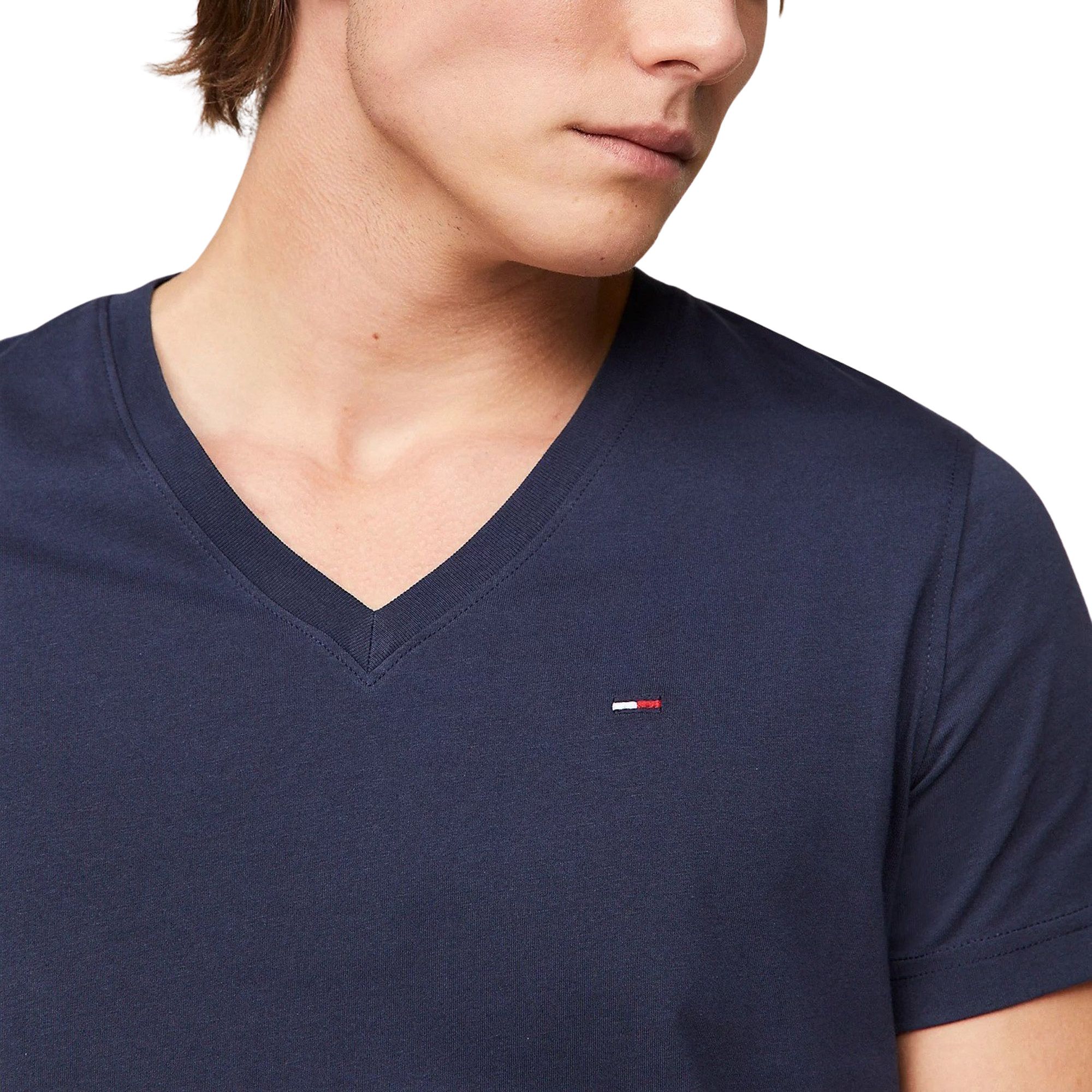 Tommy Hilfiger Original Jersey V-Neck Shirt Heren
