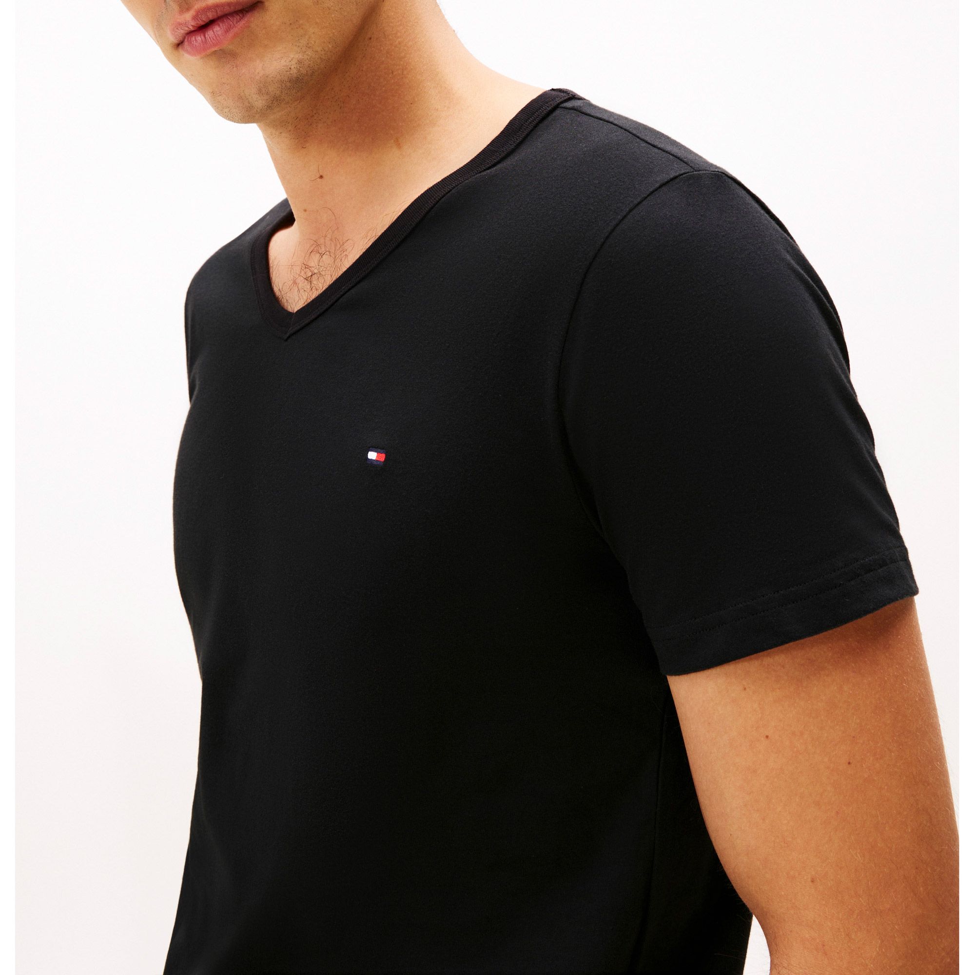 Tommy Hilfiger V-Neck Shirts Heren (3-pack)