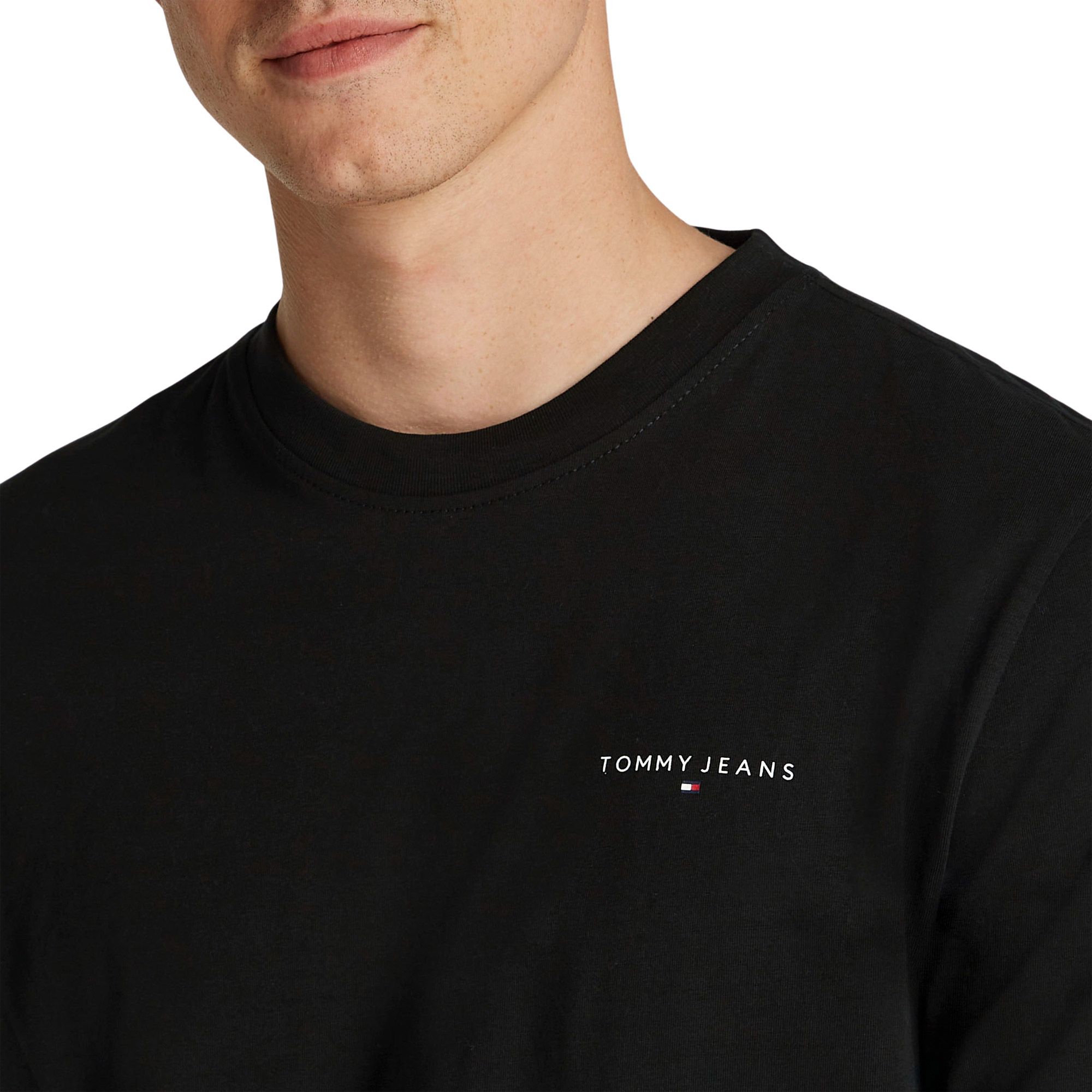 Tommy Hilfiger Slim Linear Chest Logo Longsleeve Shirt Heren