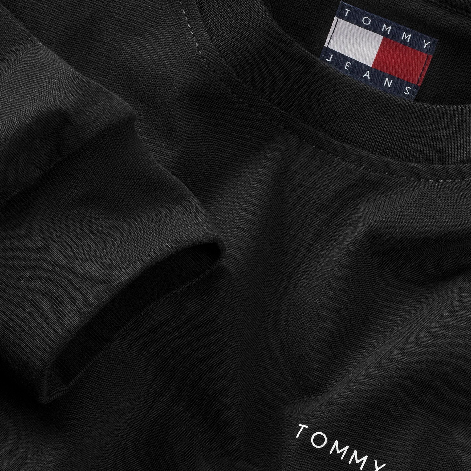 Tommy Hilfiger Slim Linear Chest Logo Longsleeve Shirt Heren