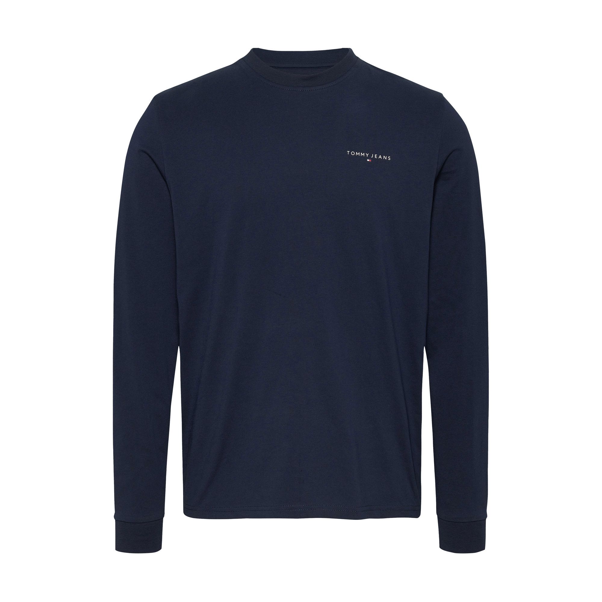 Tommy Hilfiger Slim Linear Chest Logo Longsleeve Shirt Heren