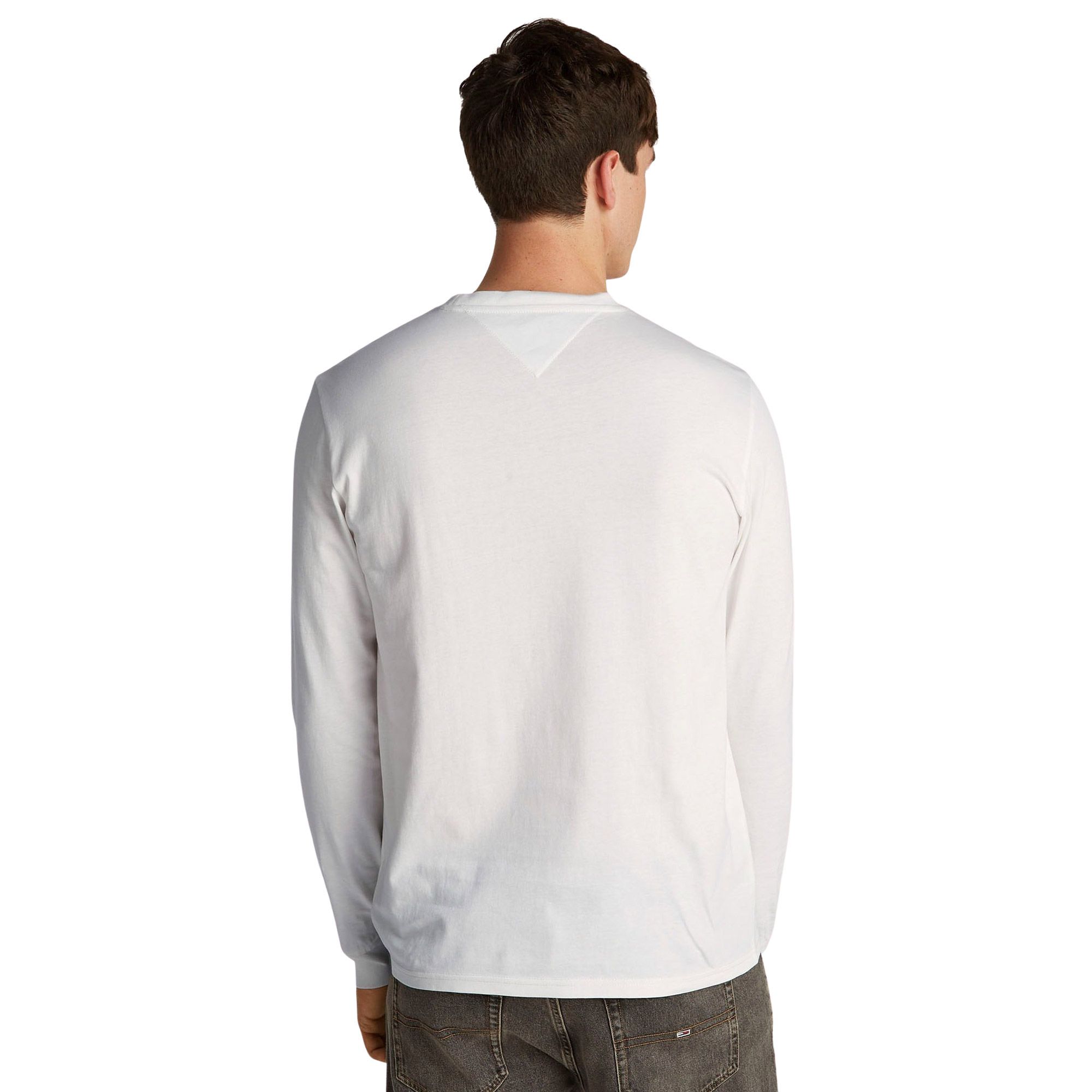 Tommy Hilfiger Slim Linear Chest Logo Longsleeve Shirt Heren