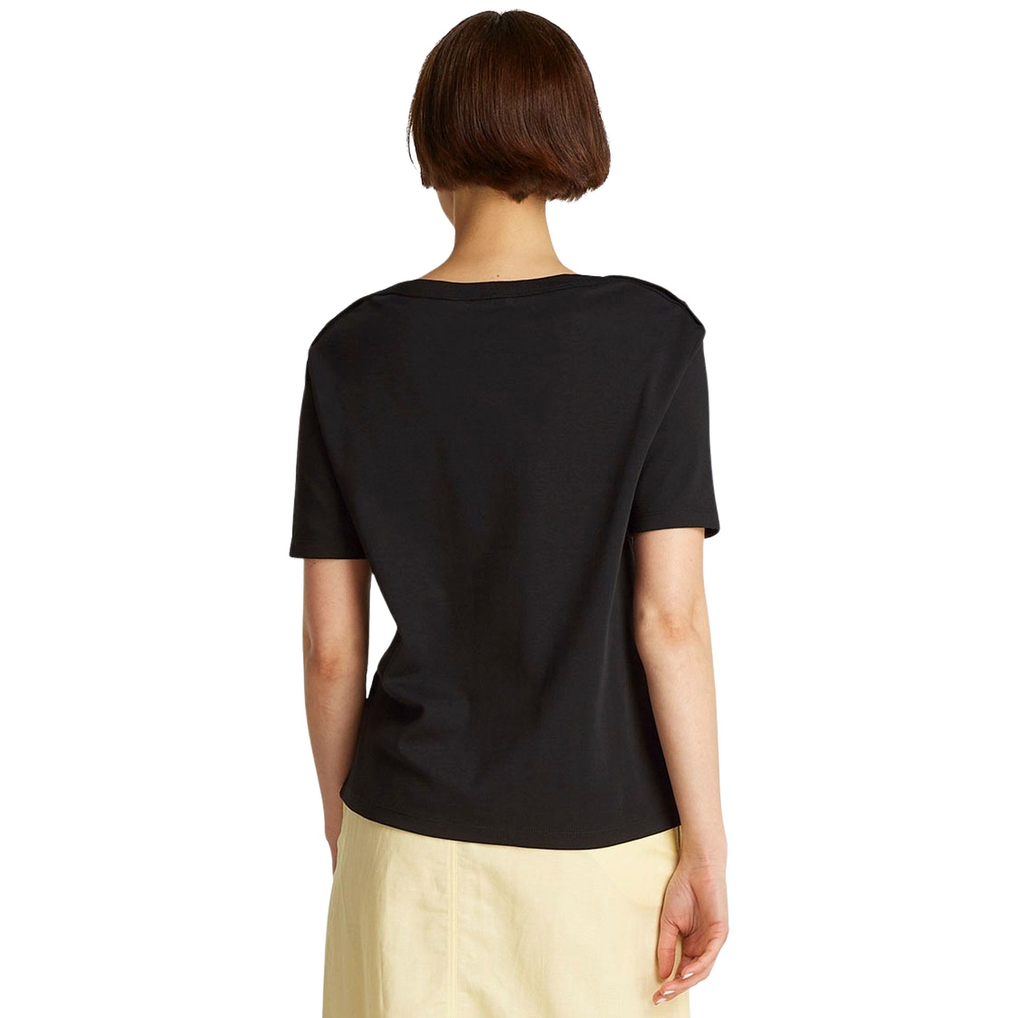 Tommy Hilfiger Regular Stripe Gold Button Shirt Dames