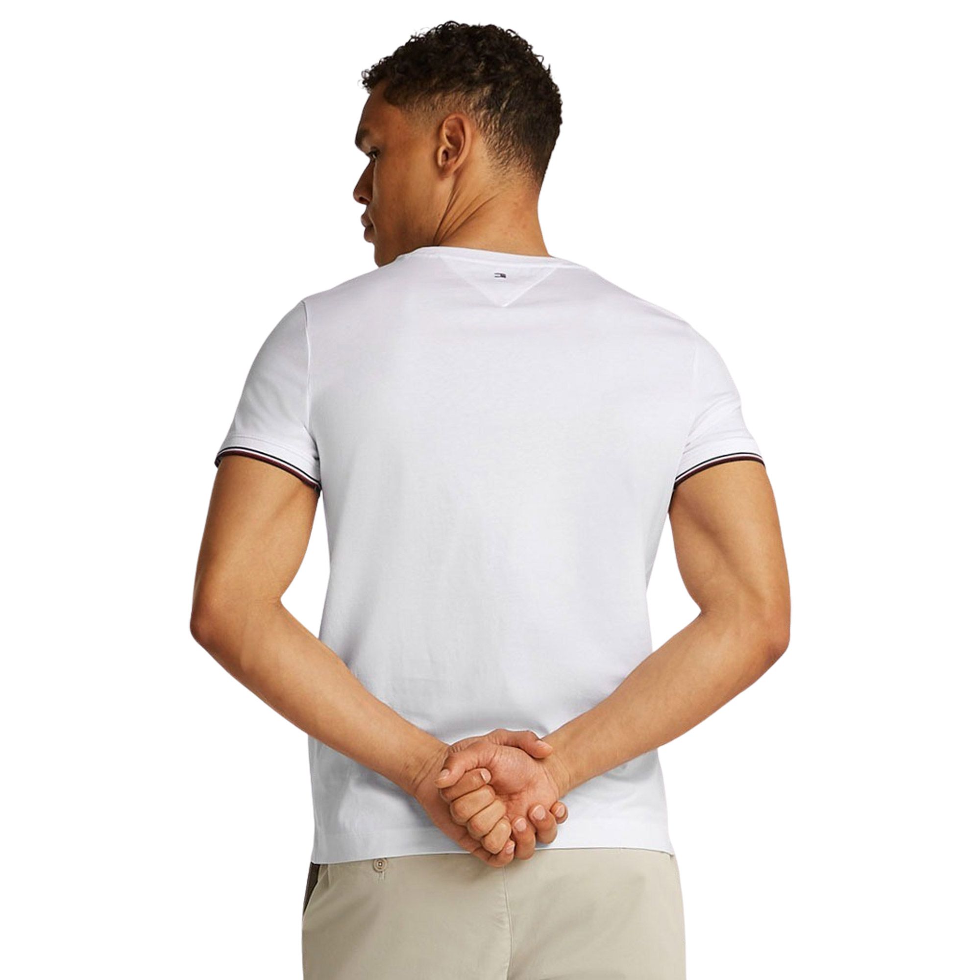 T-shirt Tommy Hilfiger Tipped Slim Crew Hommes