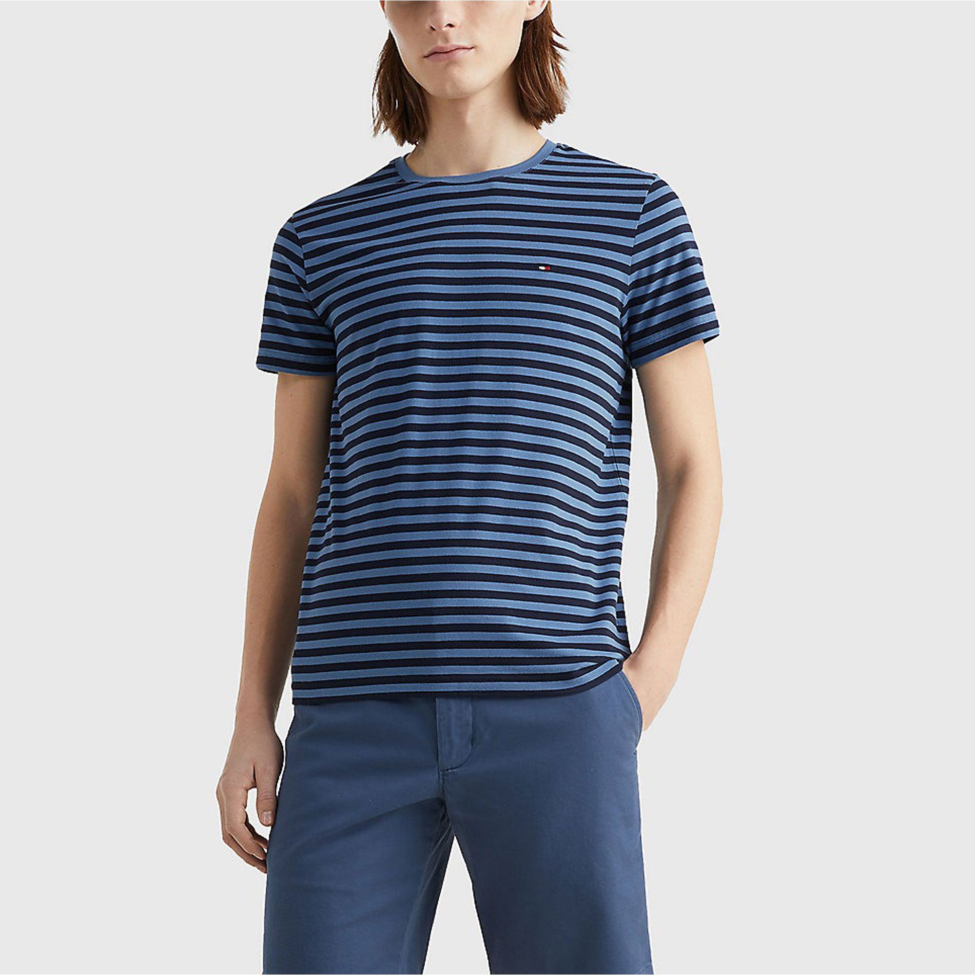 Tommy Hilfiger Stretch Slim Fit Jersey Shirt Heren