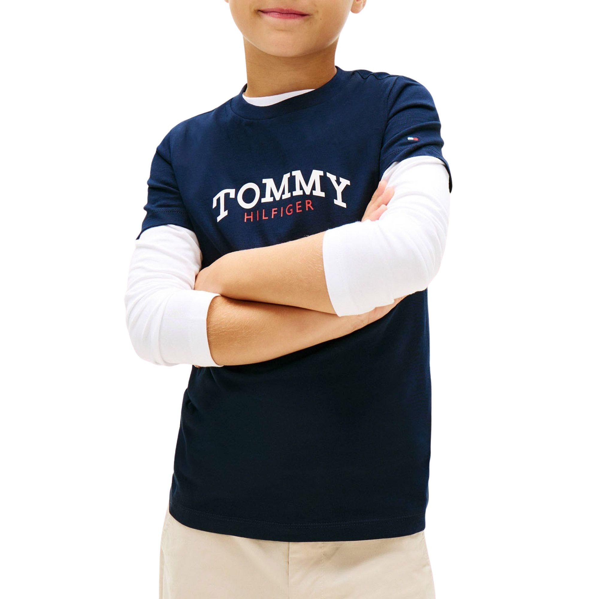 Tommy Hilfiger Monogram Graphic Shirt Jongens