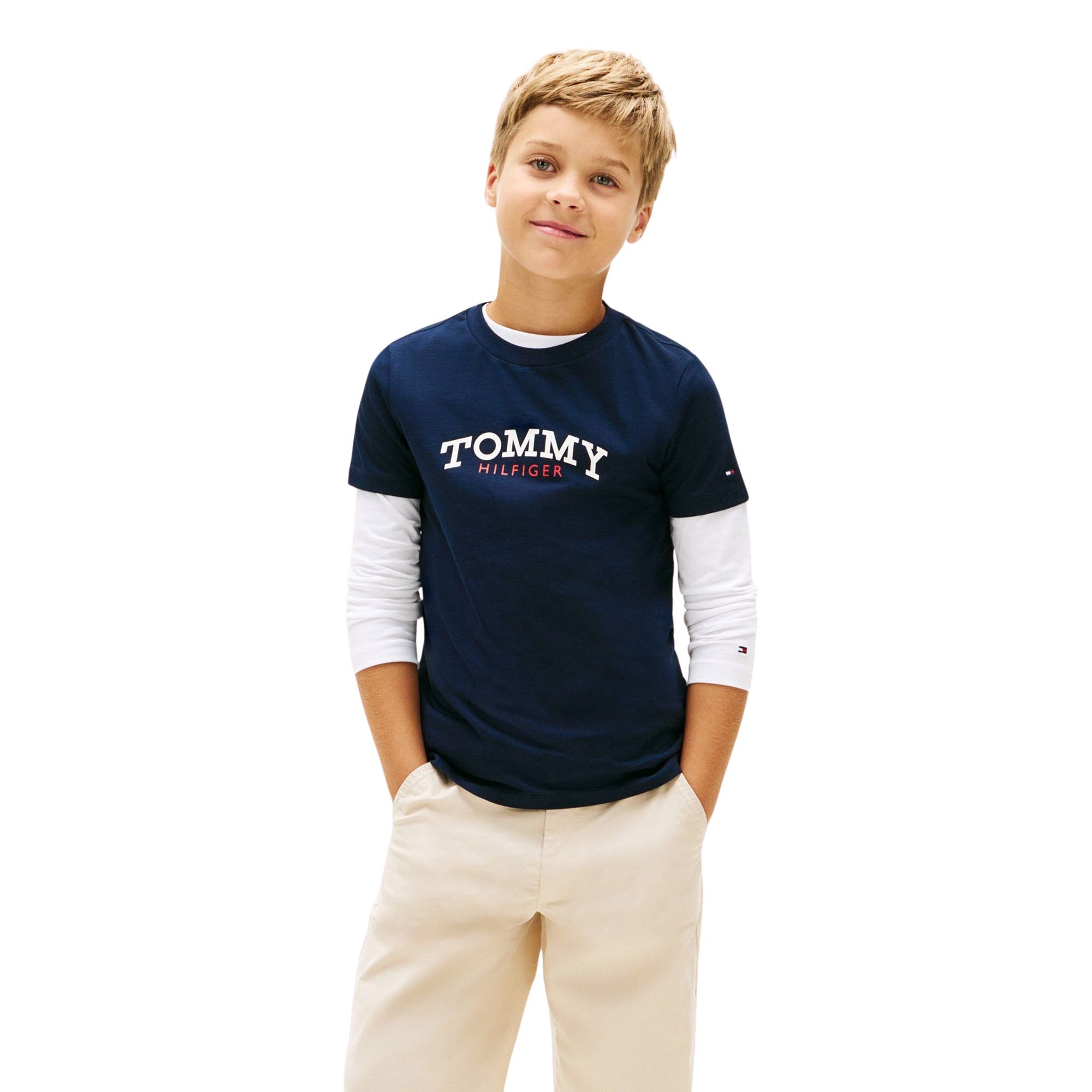Tommy Hilfiger Monogram Graphic Shirt Jongens