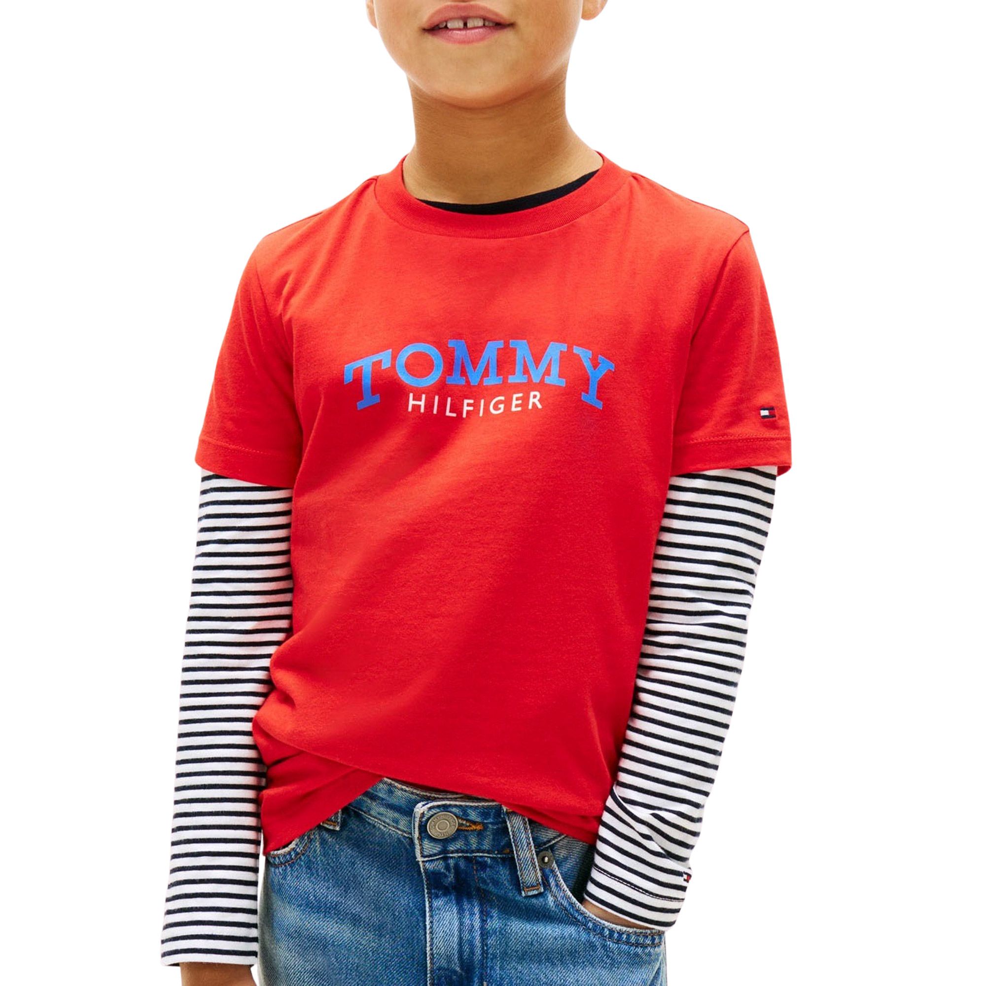 Tommy Hilfiger Monogram Graphic Shirt Jongens