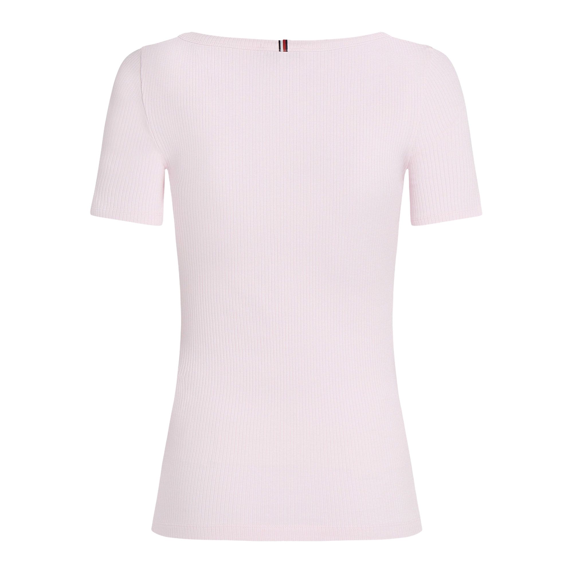 Tommy Hilfiger Slim 5X2 Rib Crew Shirt Dames