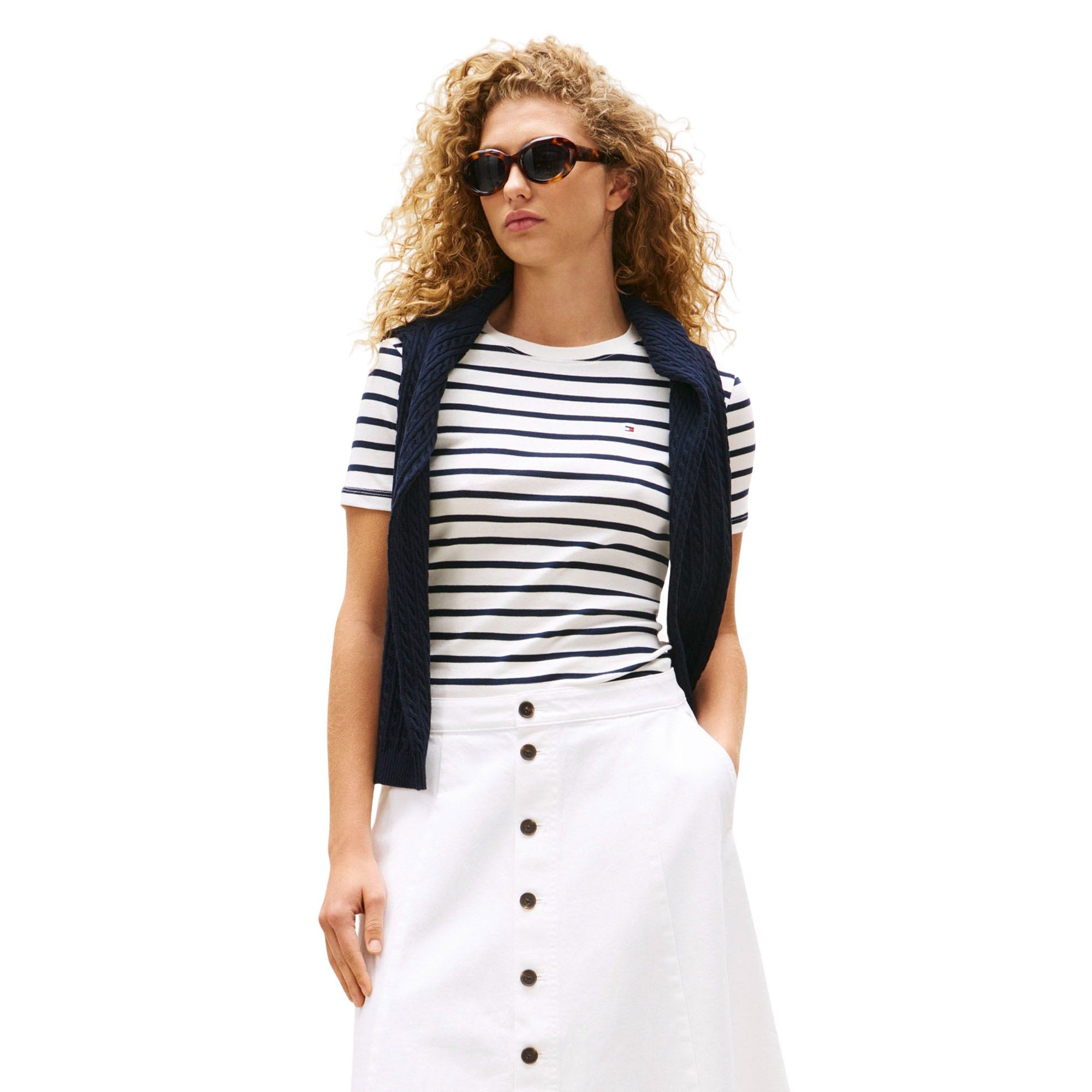 Tommy Hilfiger Slim Cody Flag Shirt Dames