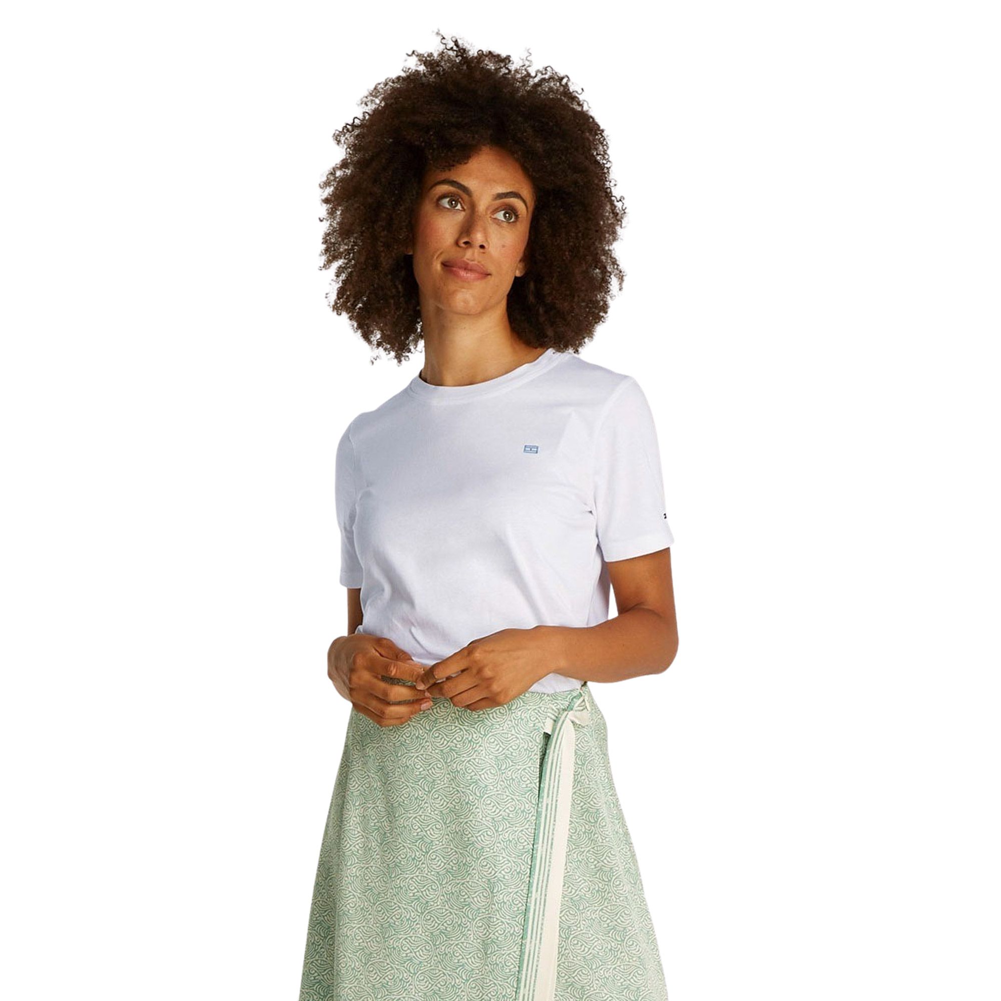 Tommy Hilfiger Contrast Flag Shirt Dames
