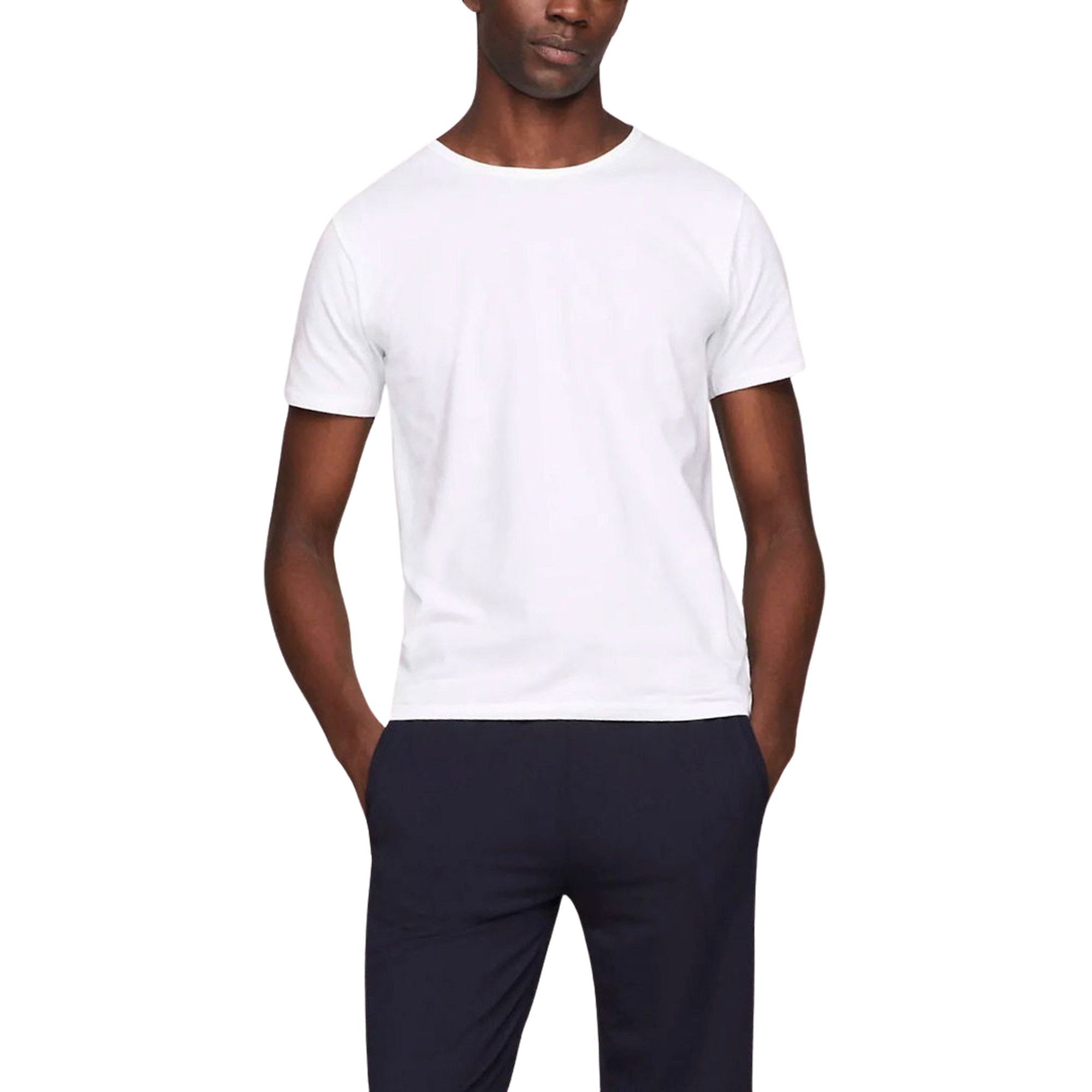 Tommy Hilfiger Stretch Crewneck Shirts Heren (3-pack)