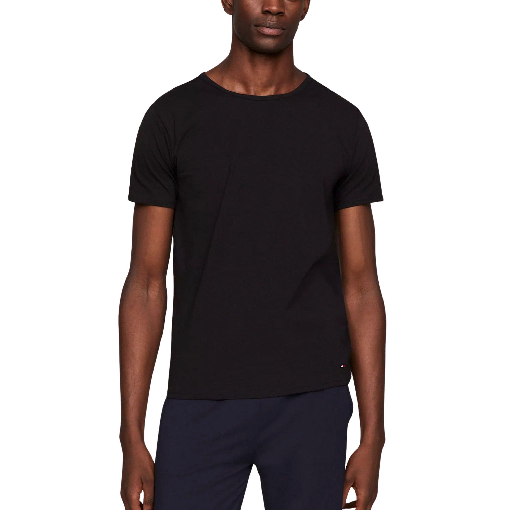 Tommy Hilfiger Stretch Crewneck Shirts Heren (3-pack)
