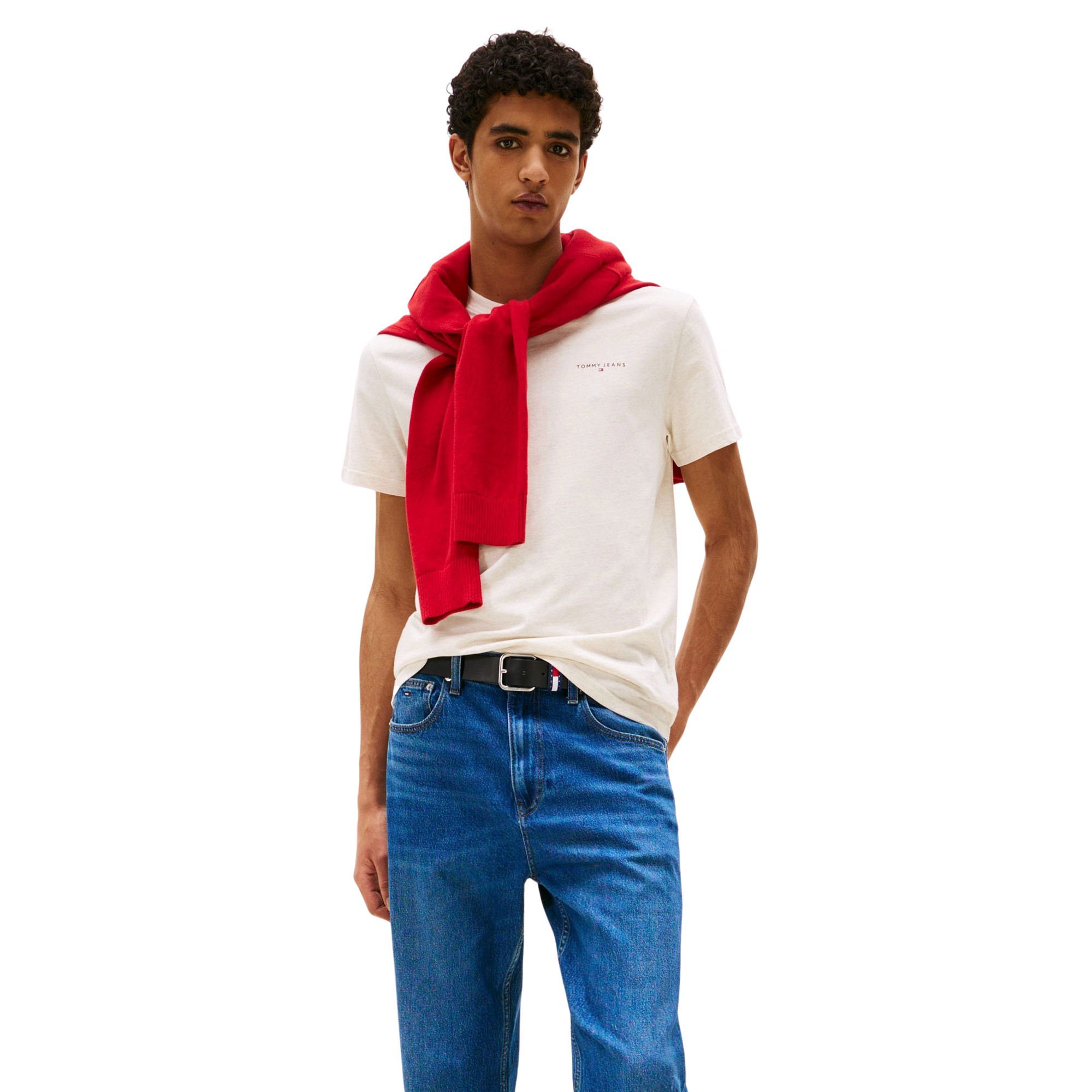 Tommy Hilfiger Slim Linear Chest Logo Shirt Heren
