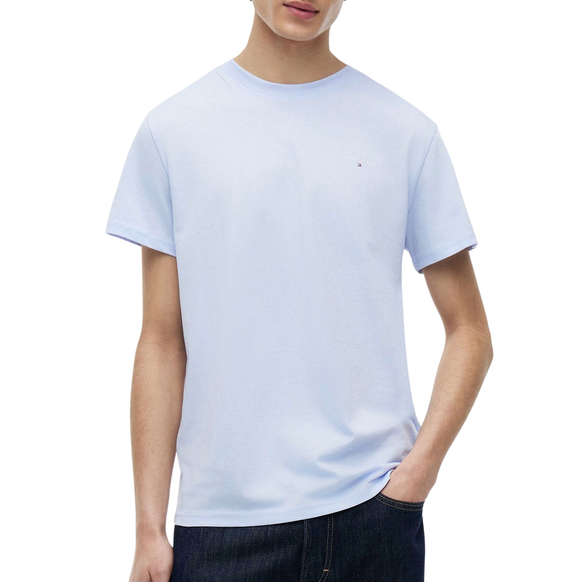 Tommy Hilfiger Slim Linear Chest Logo Shirt Heren