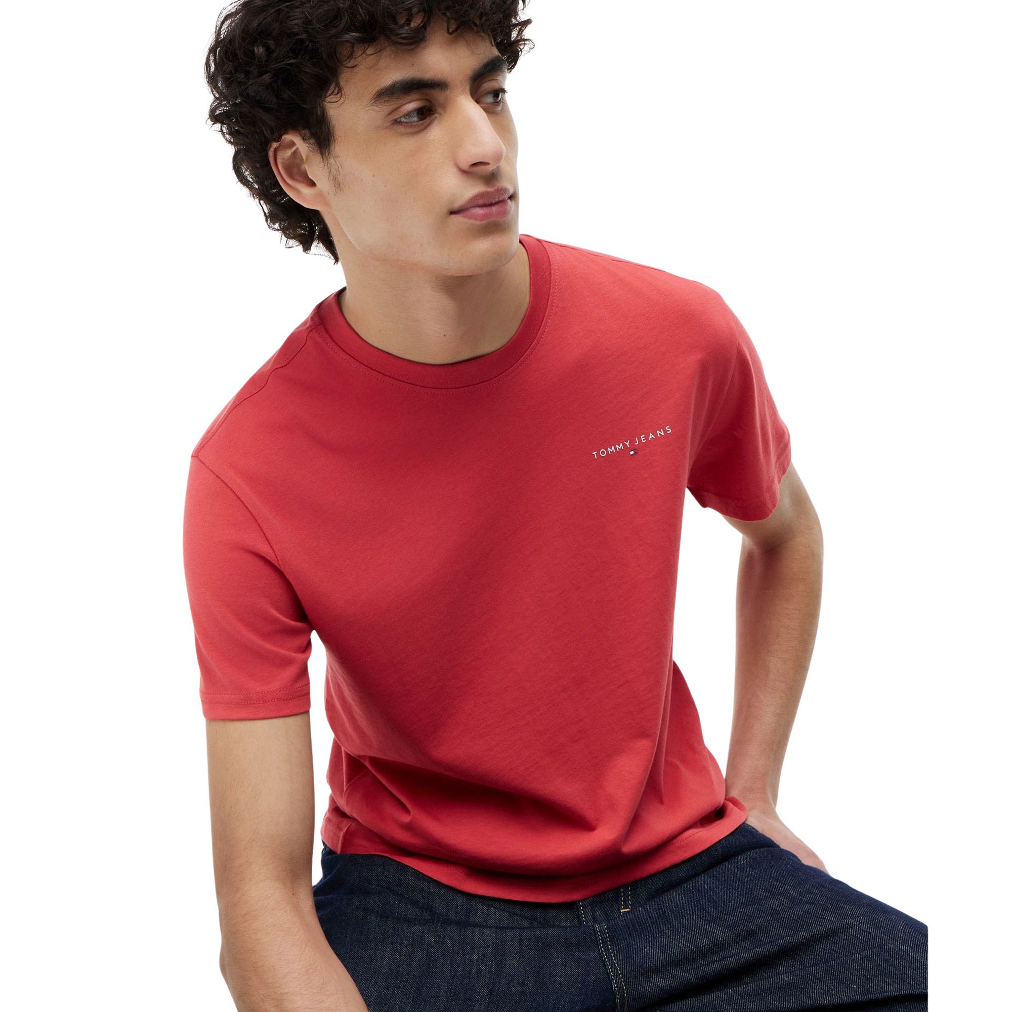 Tommy Hilfiger Slim Linear Chest Logo Shirt Heren