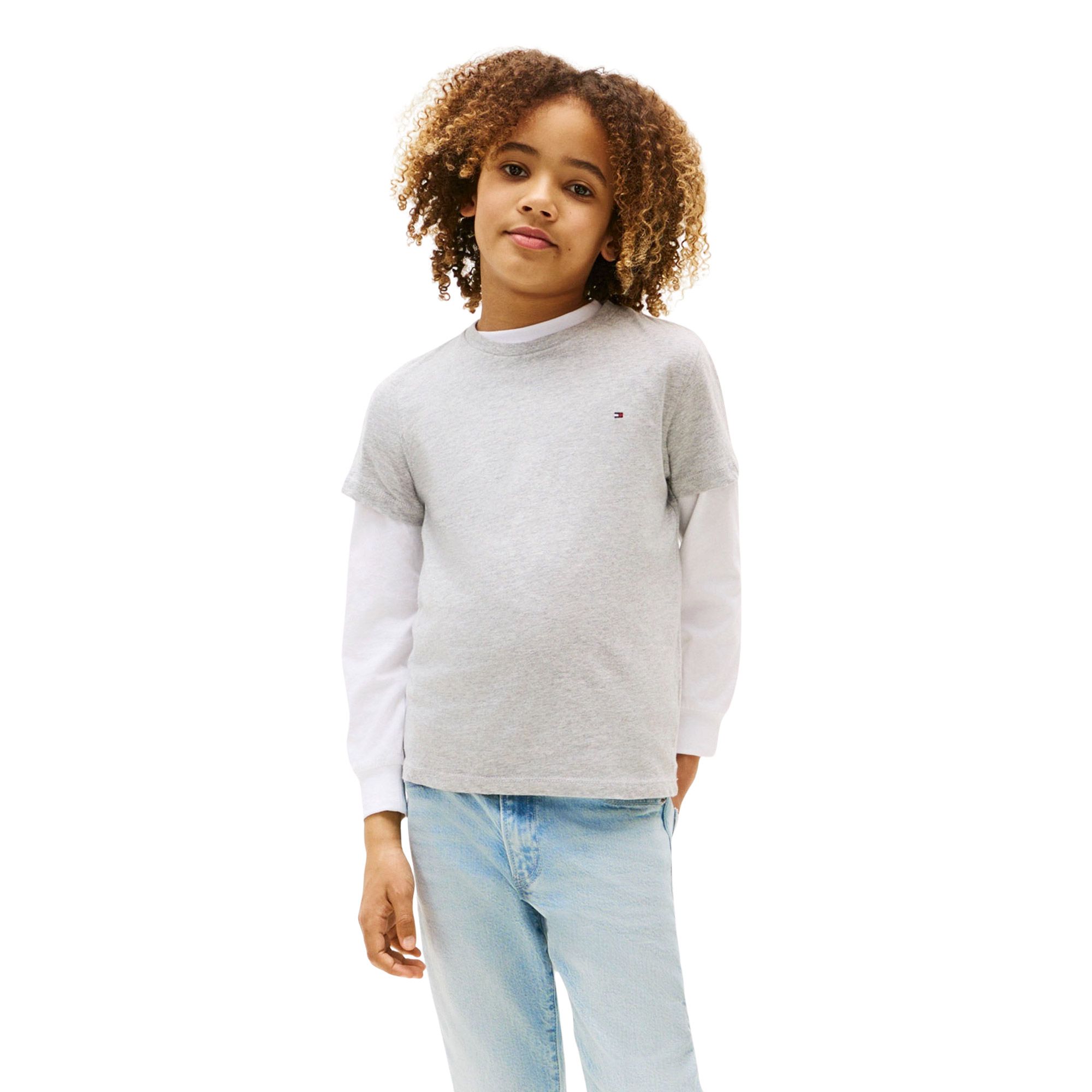 Tommy Hilfiger Basic Knit Shirt Jongens