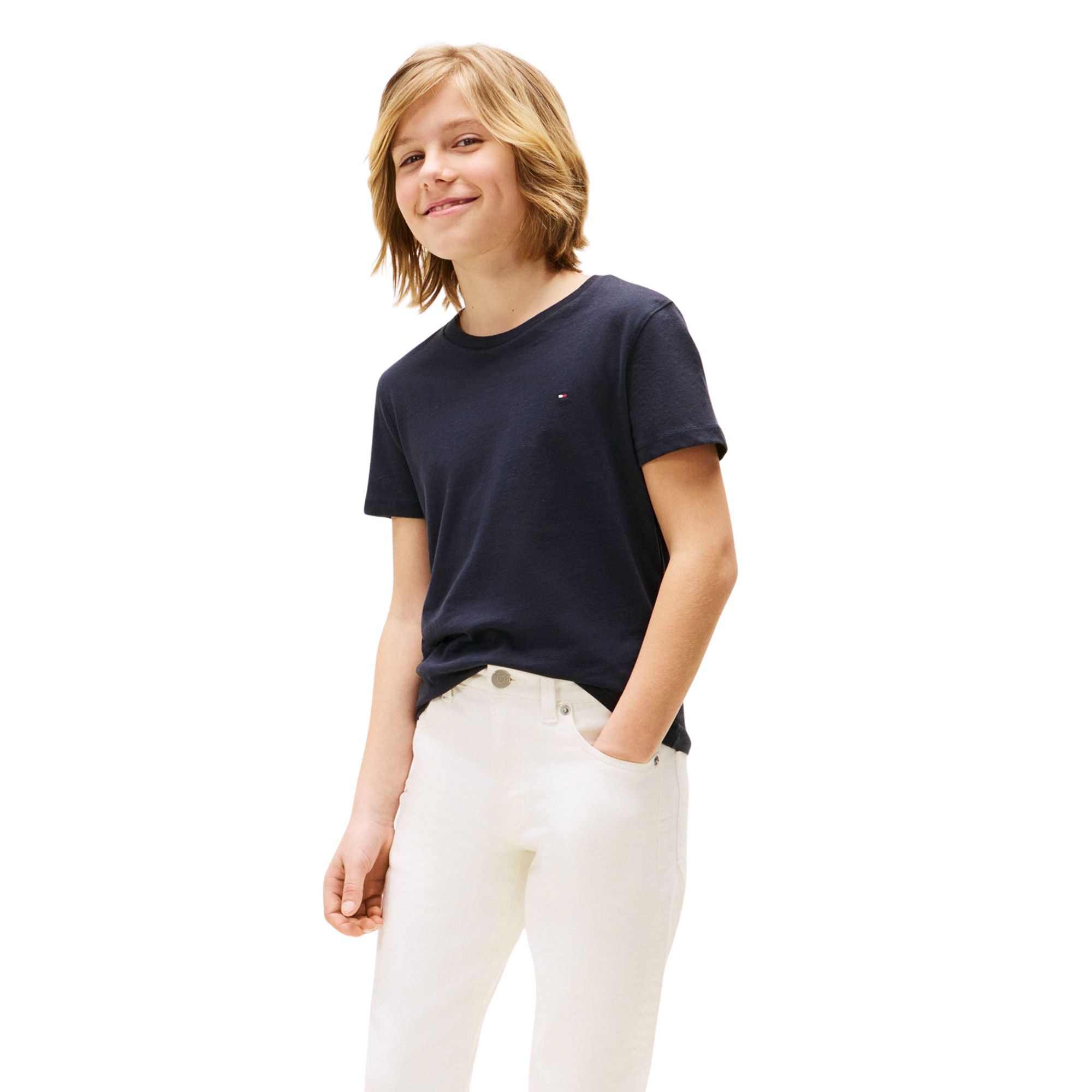 Tommy Hilfiger Basic Knit Shirt Jongens