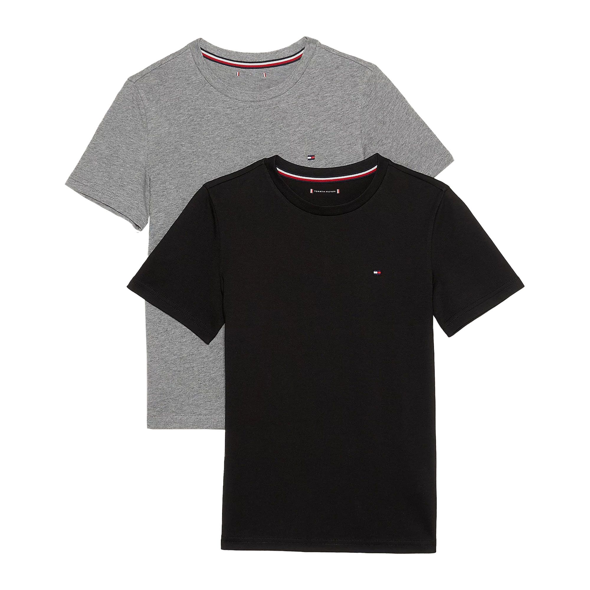 Tommy Hilfiger Cotton Crew Neck T-shirt Junior (2-pack)