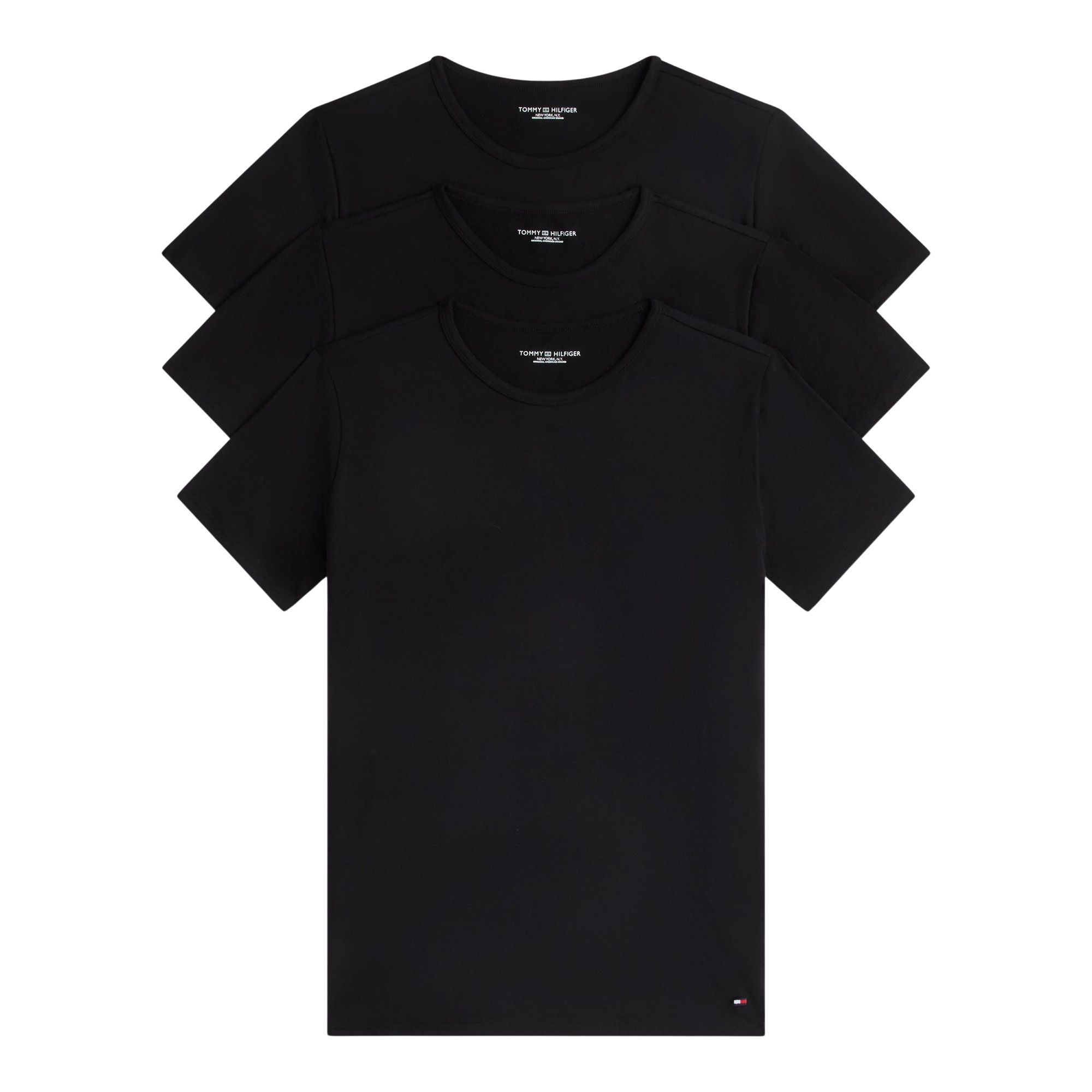 Tommy Hilfiger Stretch Crewneck Shirts Men (3-pack)