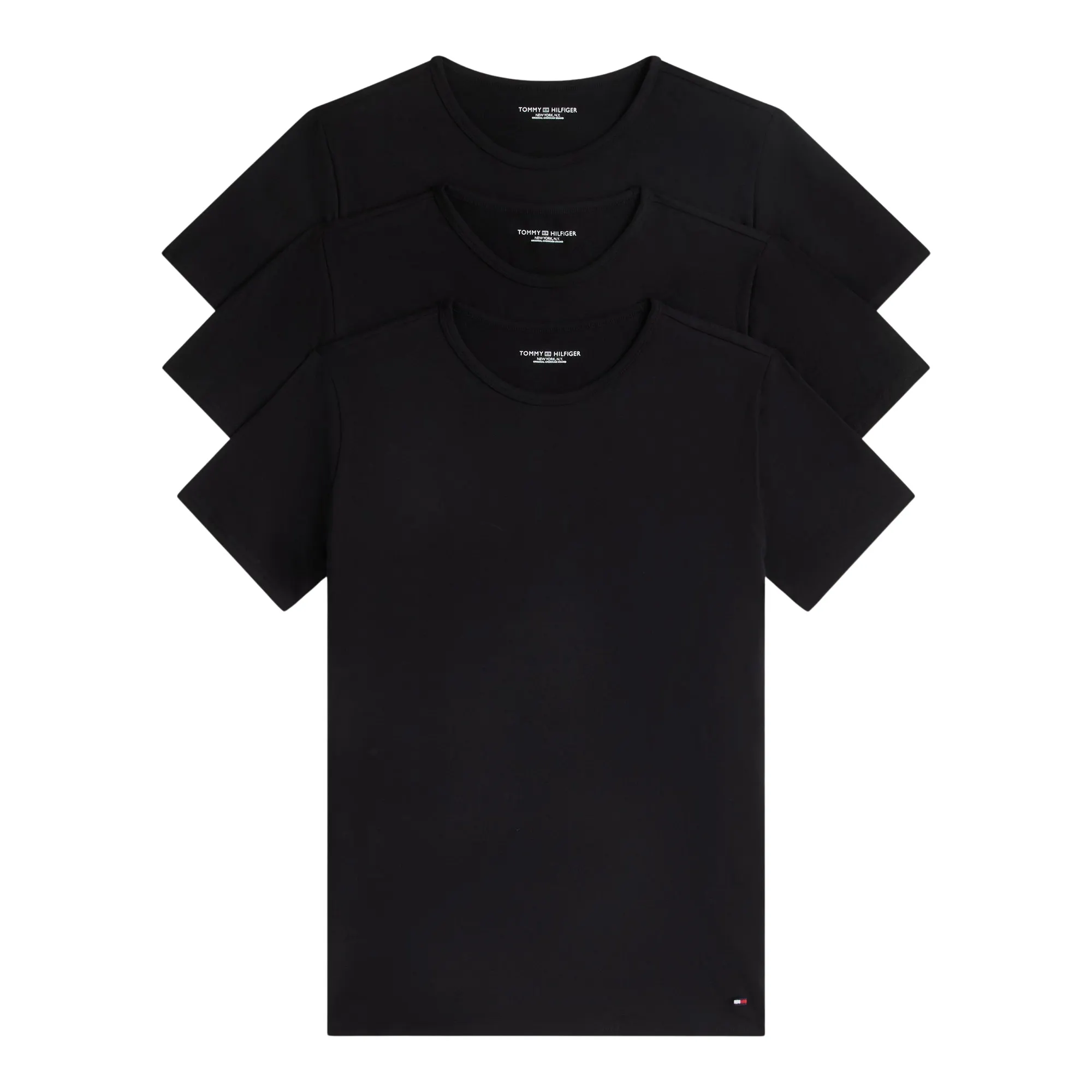 Tommy Hilfiger Stretch Crewneck Shirts Men (3-pack)
