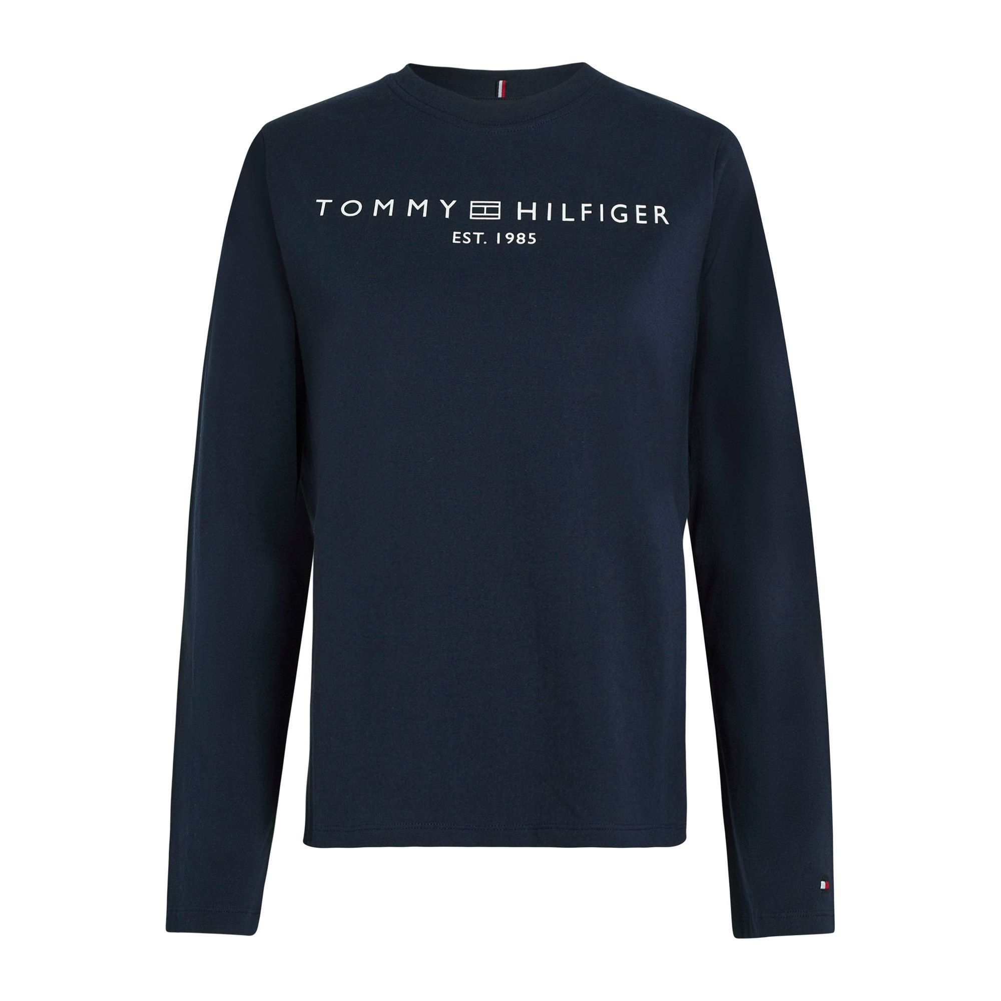 Tommy Hilfiger Regular Corp Logo Longsleeve Shirt Dames