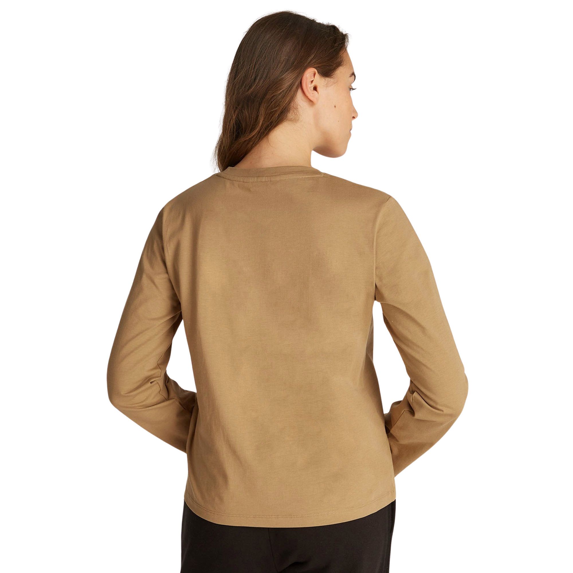 Tommy Hilfiger Regular Corp Logo Longsleeve Shirt Dames