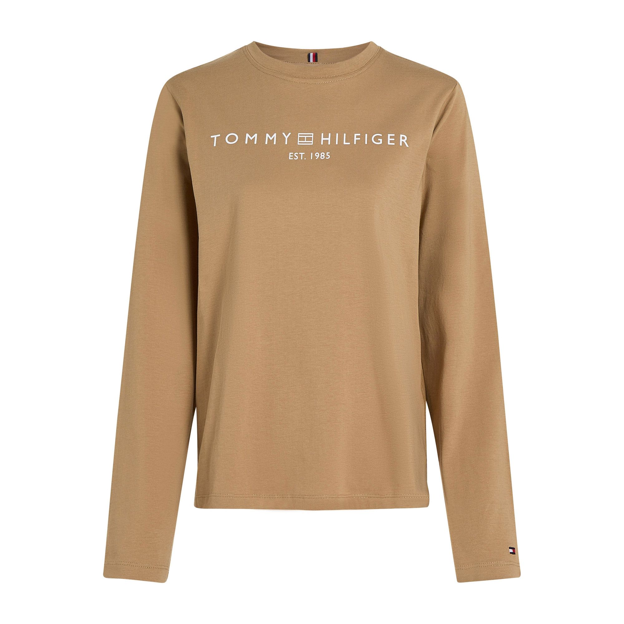 Tommy Hilfiger Regular Corp Logo Longsleeve Shirt Dames